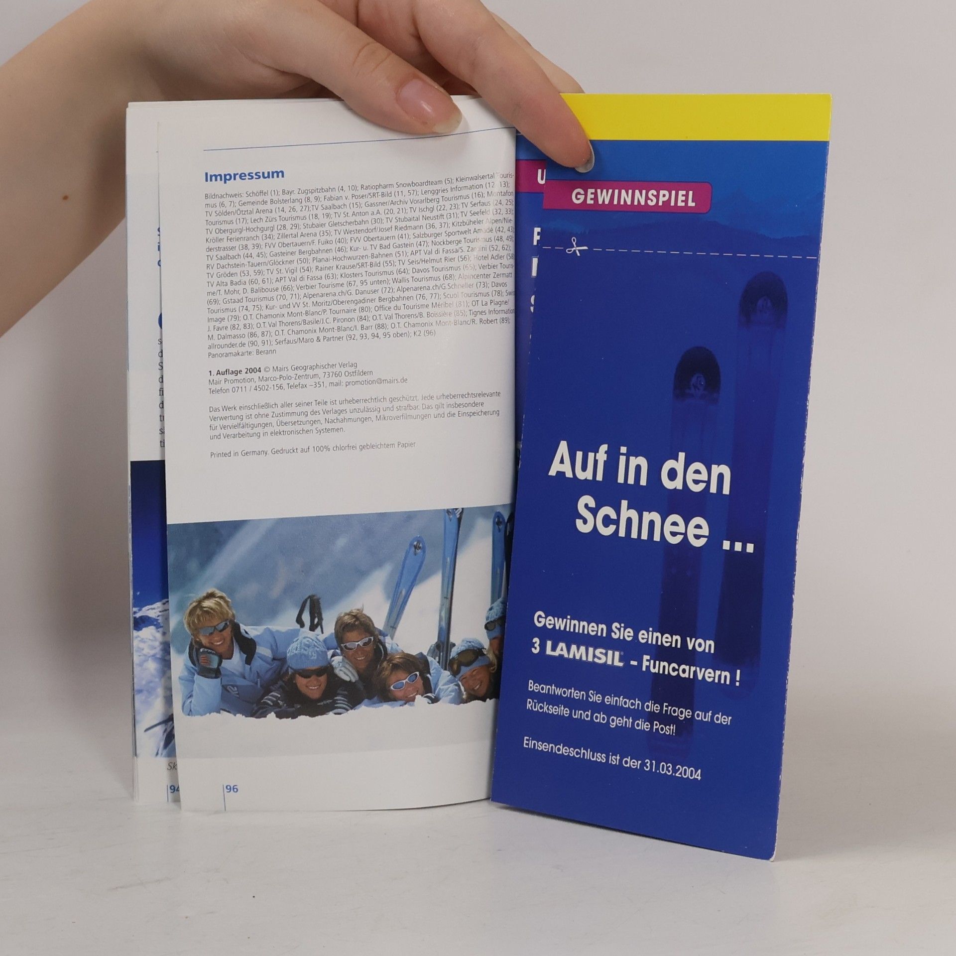 Collectif d'auteurs Mit Lamisil die schönsten Skigebiete in den Alpen entdecken
