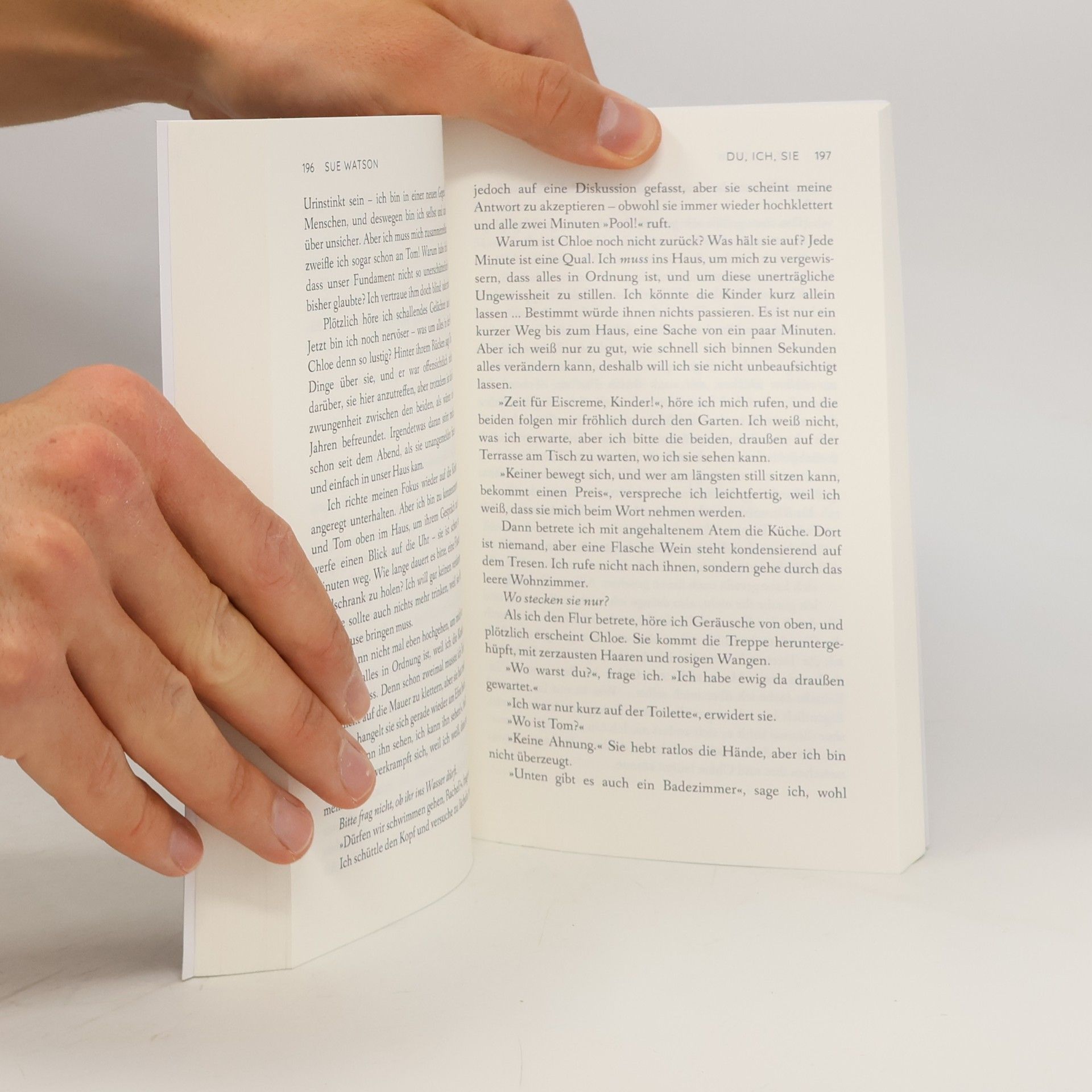 Sue Watson Du ich sie