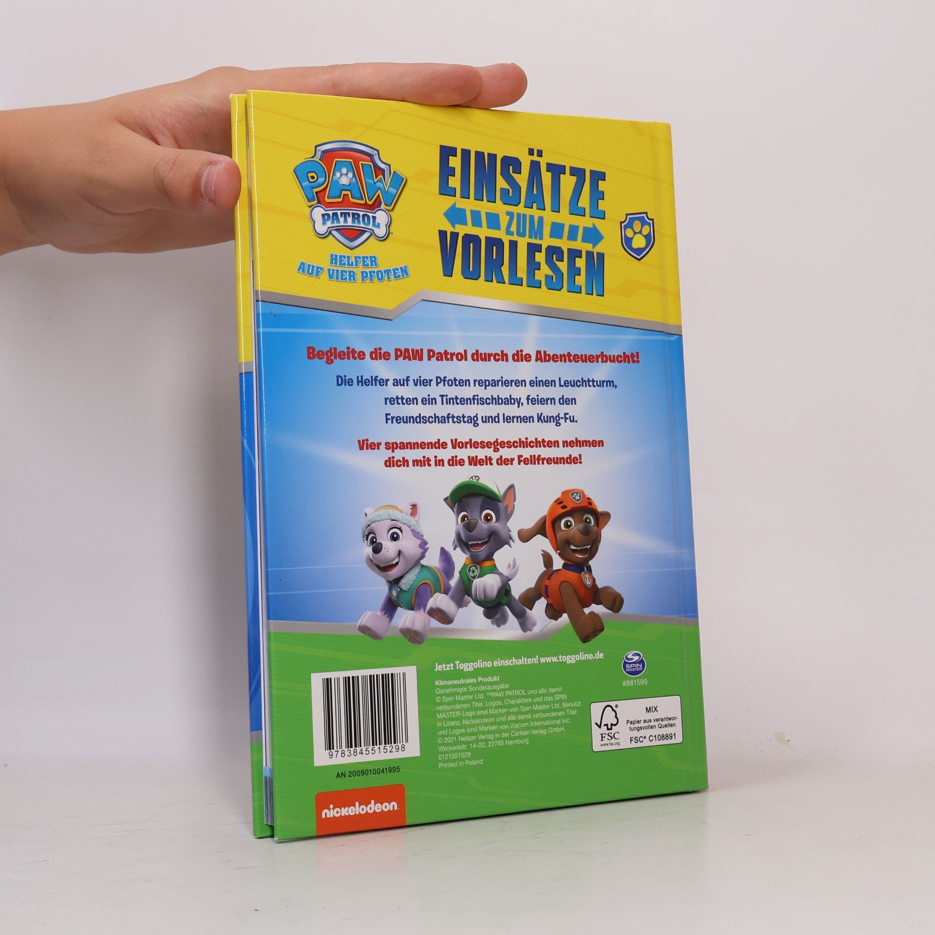 Autorenkollektiv Paw Patrol. Einsätze zum Vorlesen