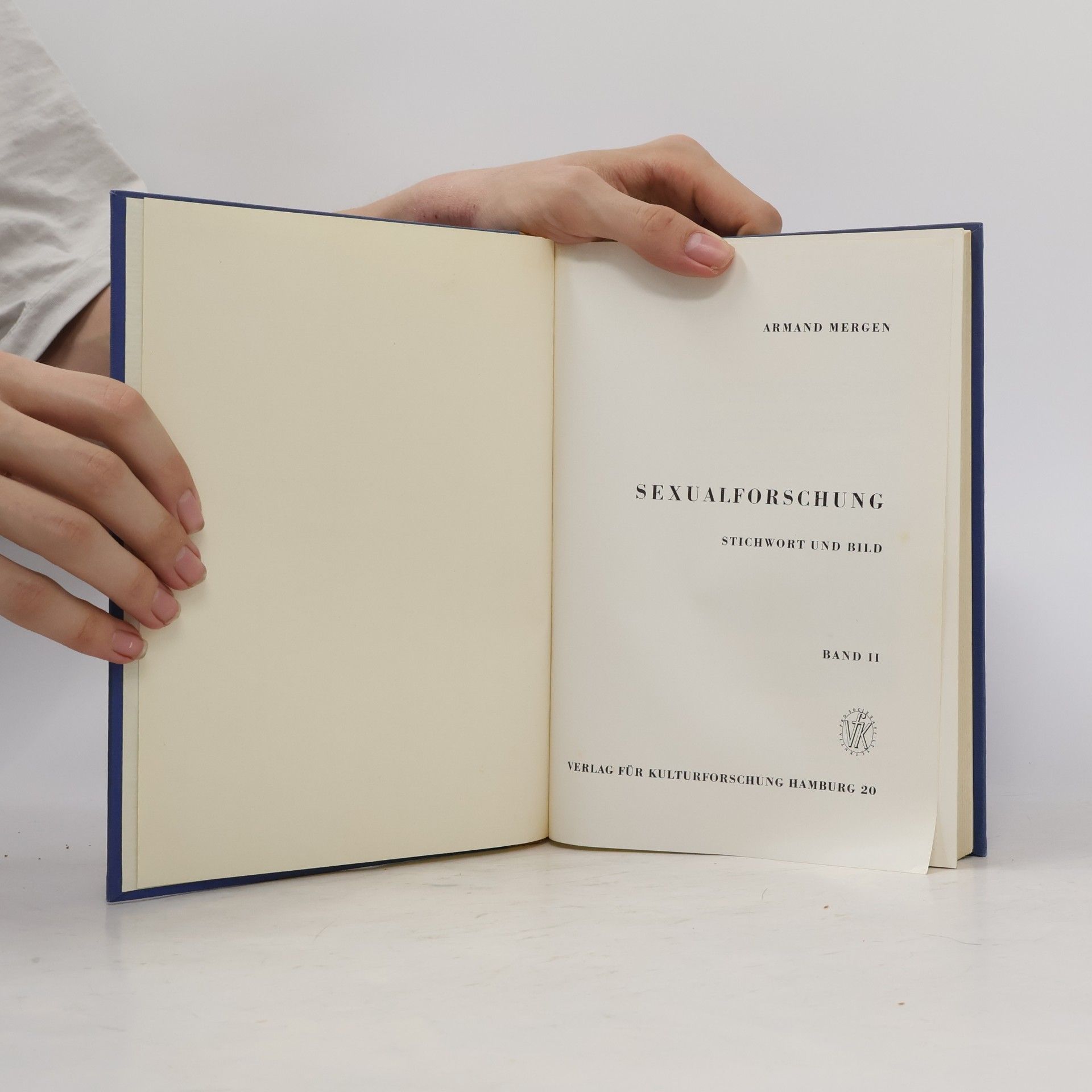 Armand Mergen Sexualforschung II.