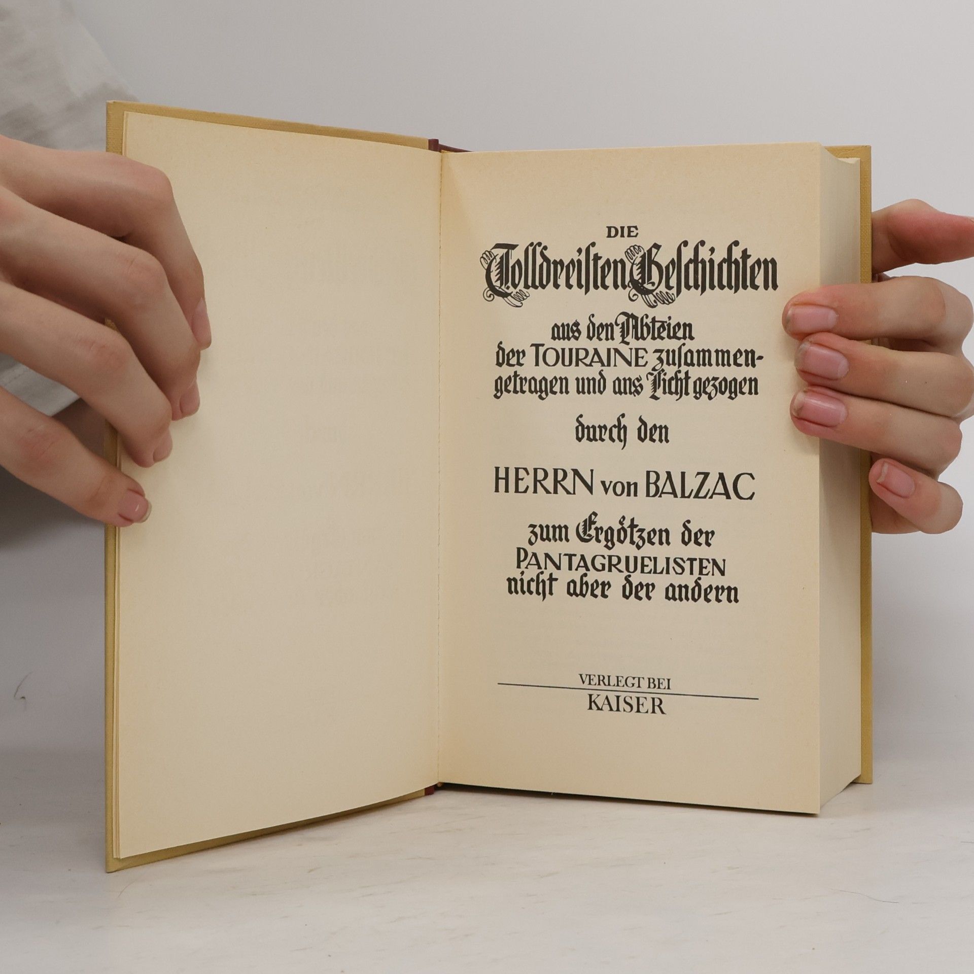 Honoré de Balzac Die tolldreisten Geschichten