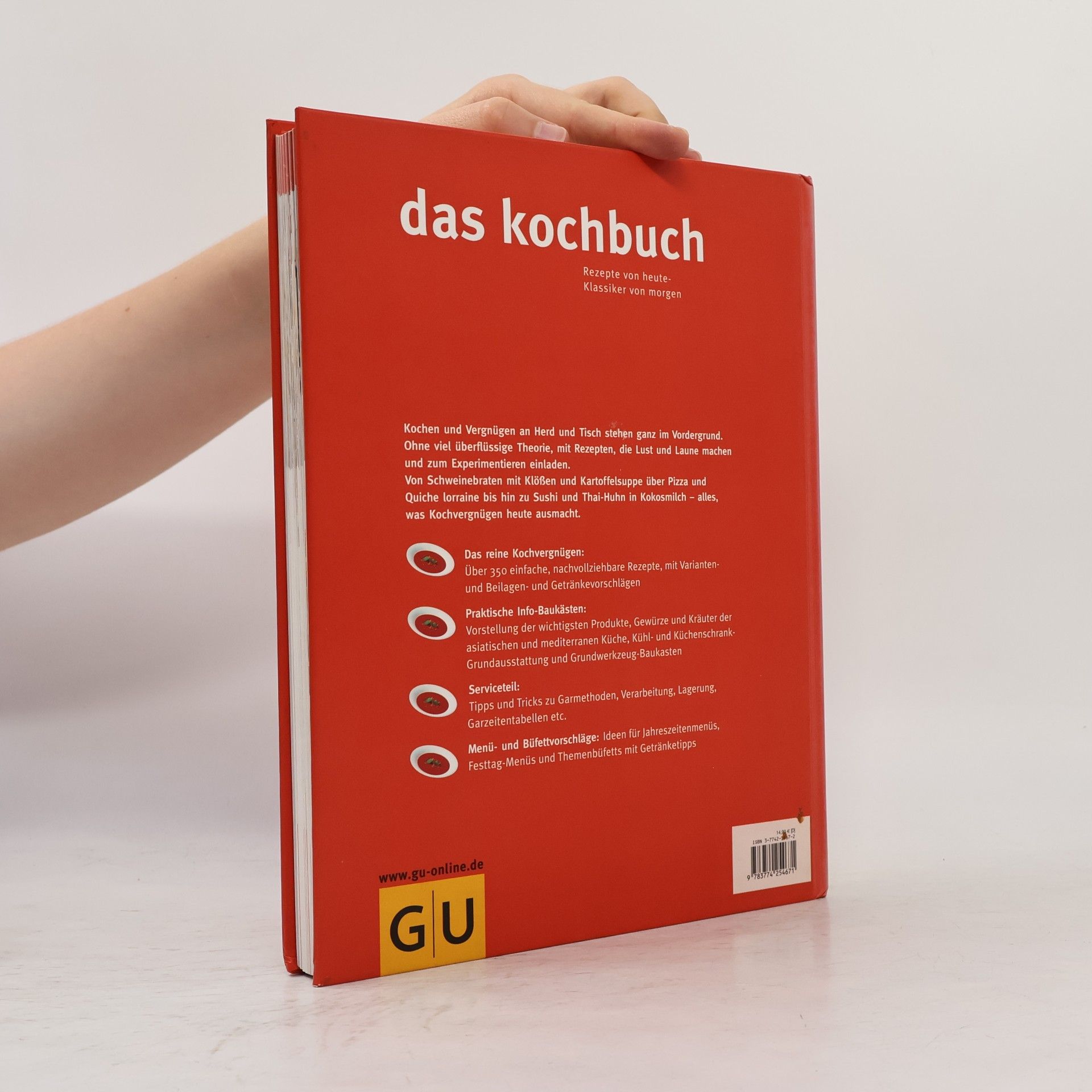 Autores varios Das Kochbuch : Rezepte von heute - Klassiker von morgen