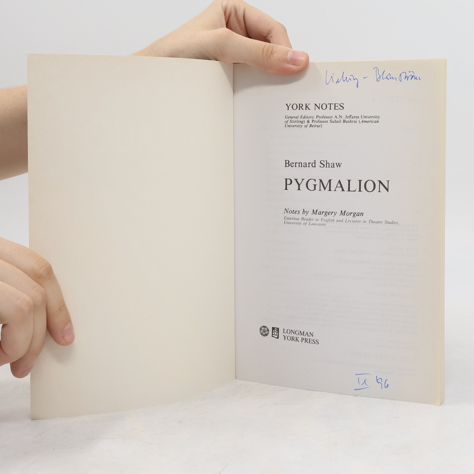 Margery Morgan Bernard Shaw ̀Pygmalion ́ : notes