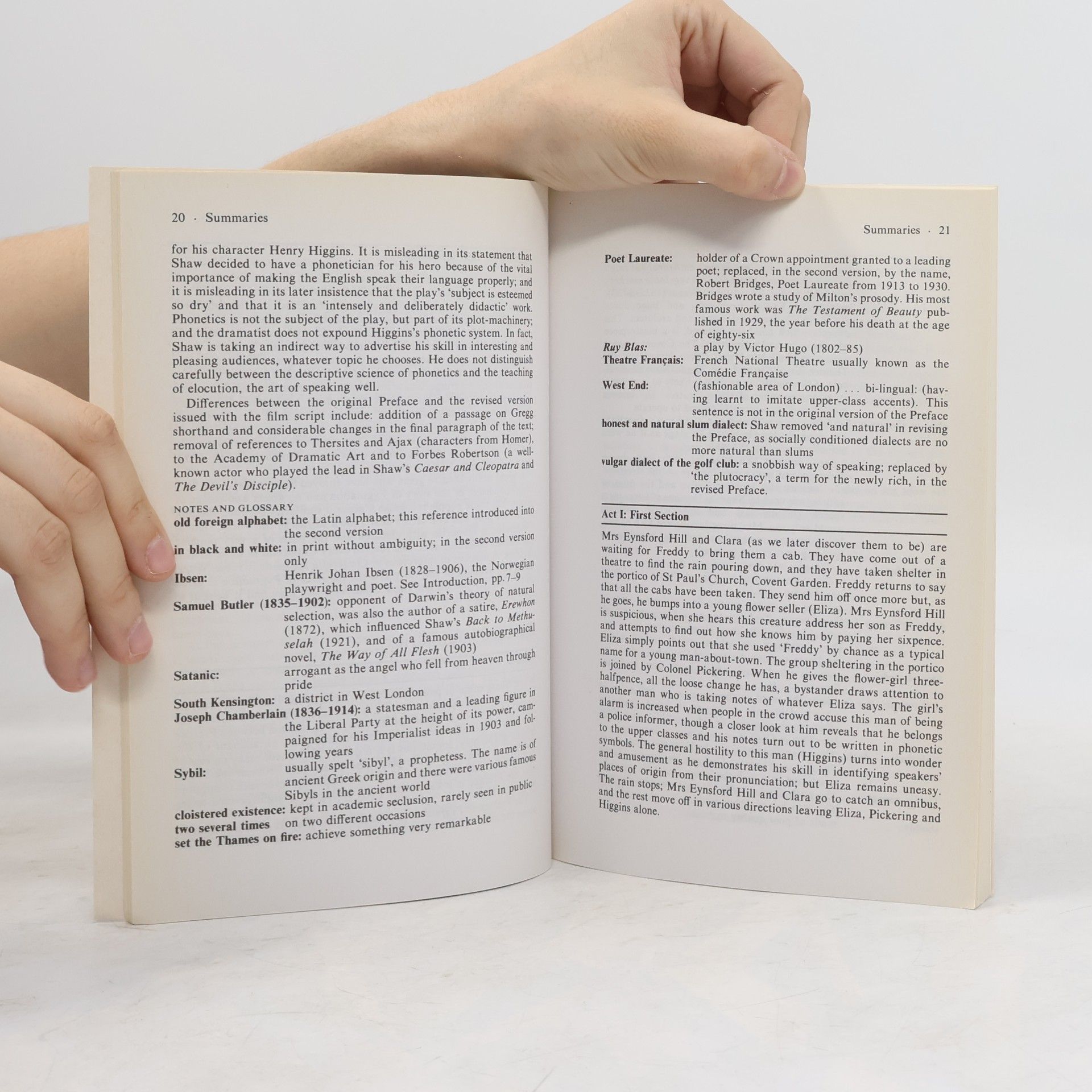 Margery Morgan Bernard Shaw ̀Pygmalion ́ : notes