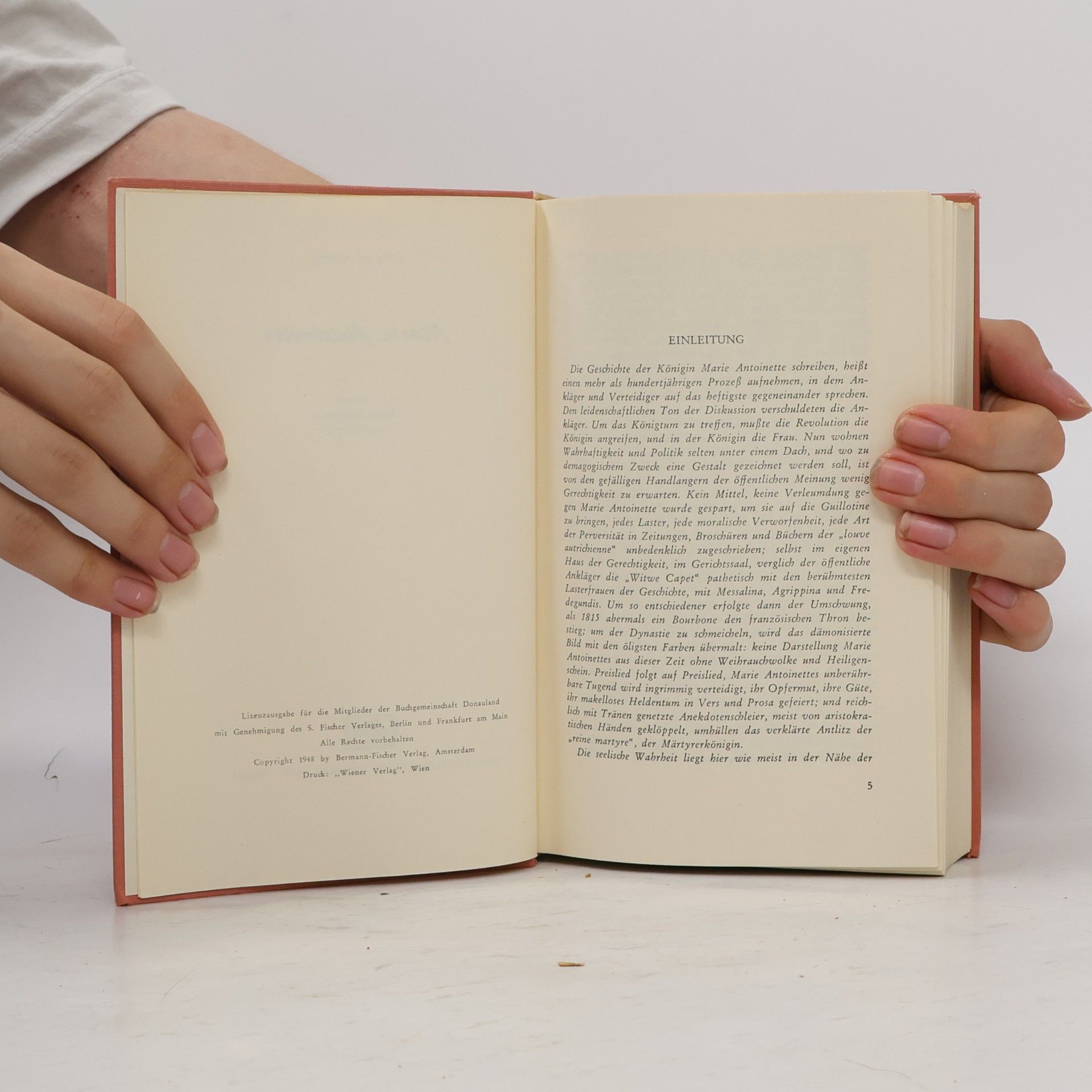 Stefan Zweig Marie Antoinette