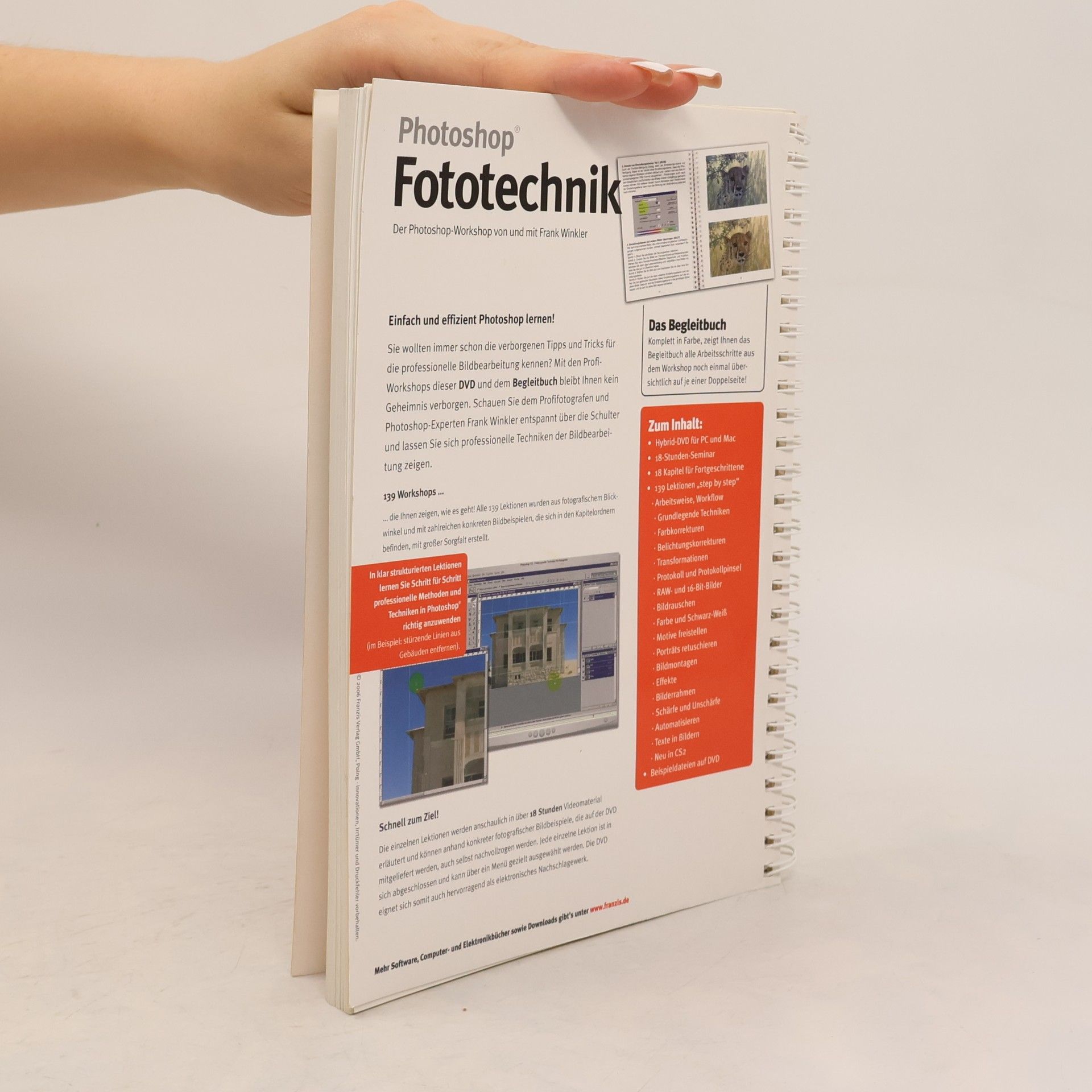Frank Winkler Photoshop Fototechnik: Bildbearbeitung für Fotografen