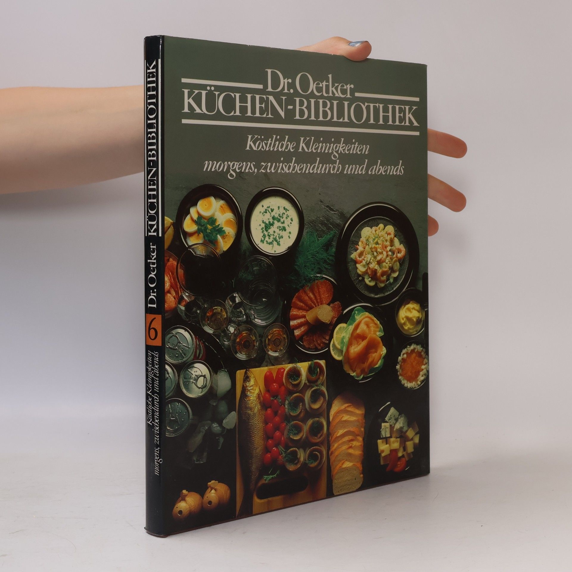 Kolektiv autorů Dr. Oetker Küchen-Bibliothek. Köstliche Kleinigkeiten morgen, zwischenburch und abends