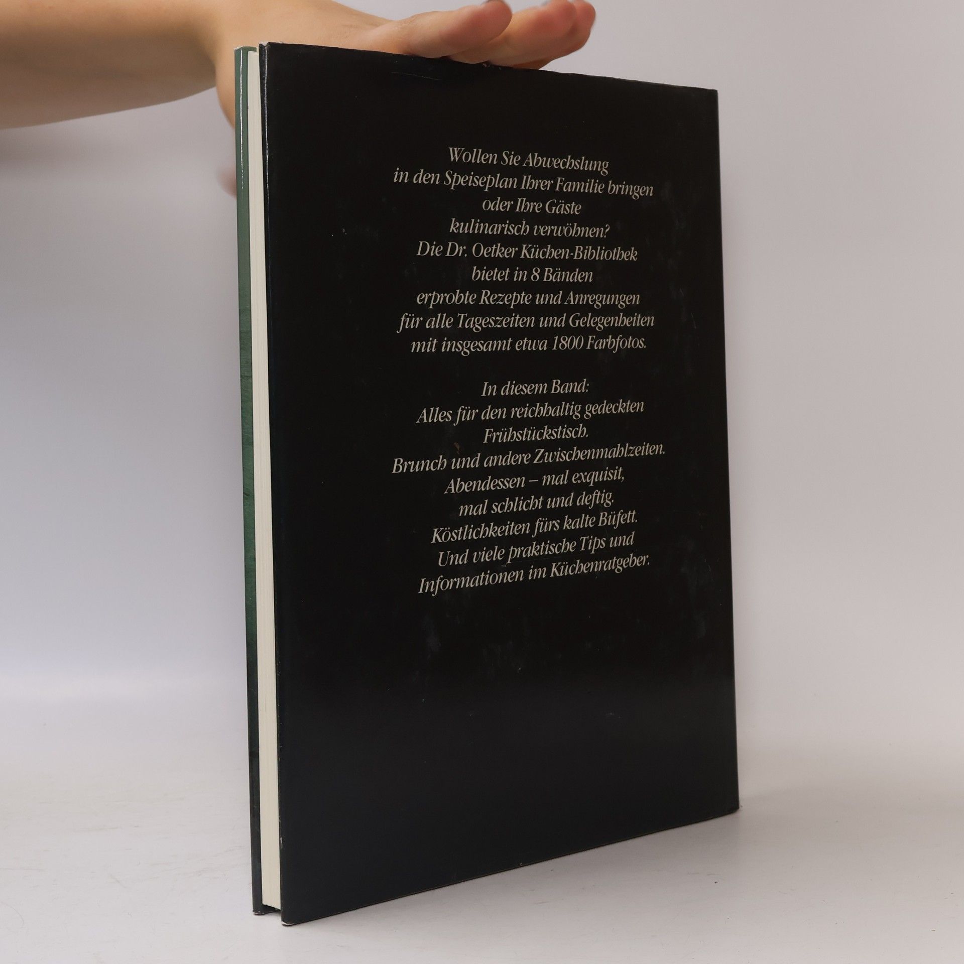 Kolektiv autorů Dr. Oetker Küchen-Bibliothek. Köstliche Kleinigkeiten morgen, zwischenburch und abends