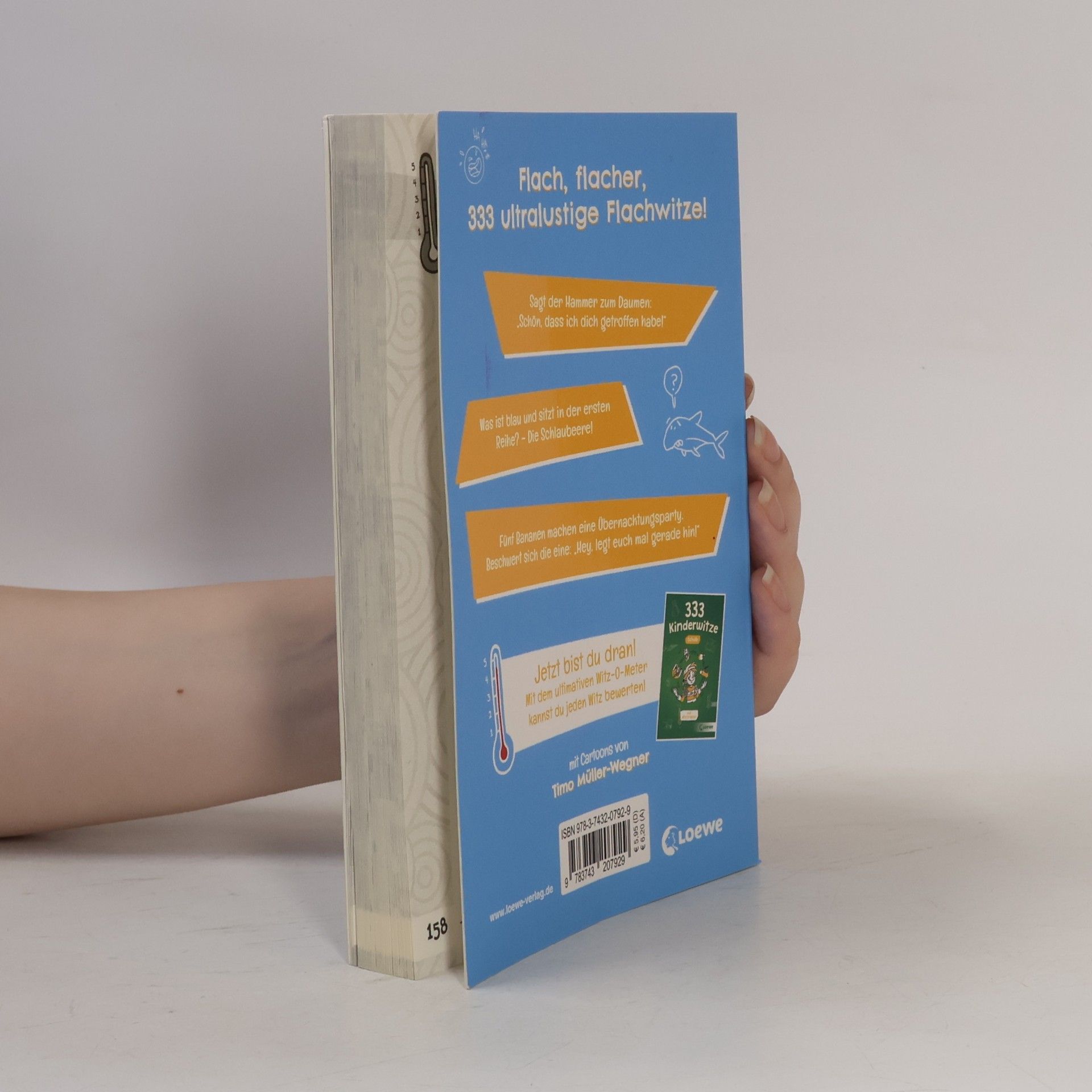 Sonja Fiedler-Tresp 333 Flachwitze. Mit Witz-O-Meter - Witzebuch, Schülerwitze, Witze für Kinder