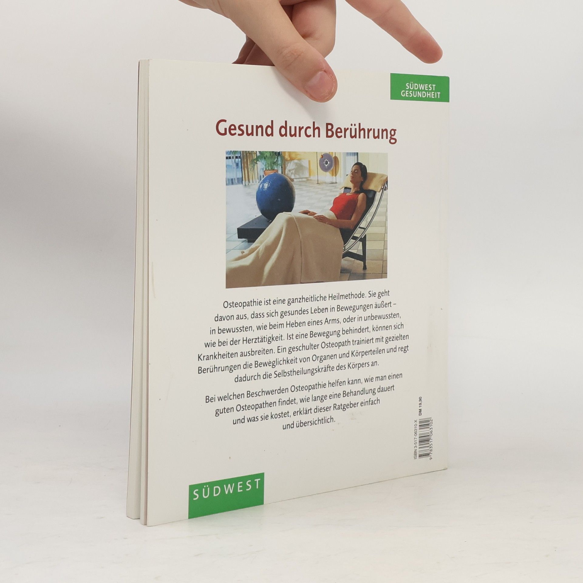 Gerhard Breier Die sanfte Heilmethode Osteopathie