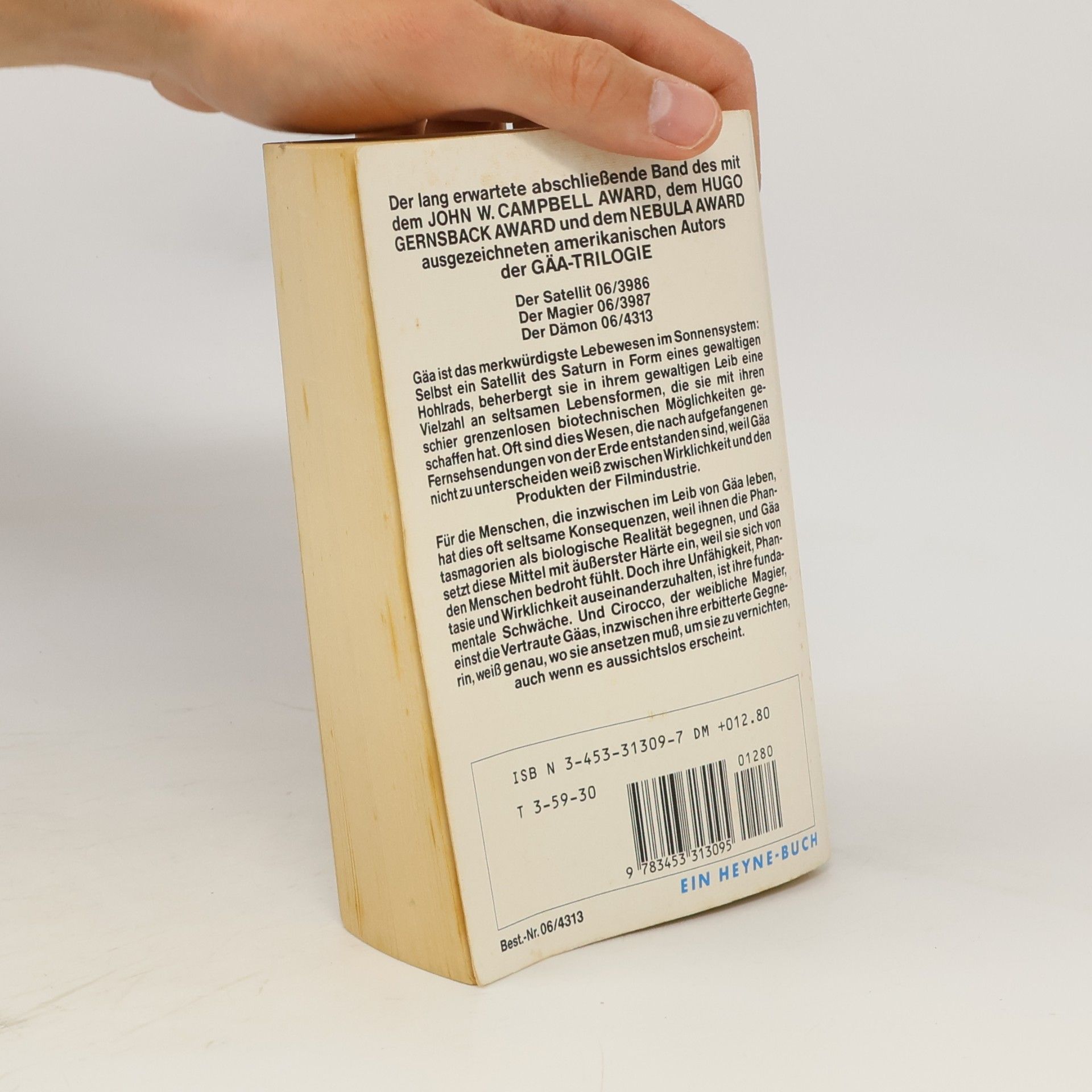 John Varley Der Dämon. Drittes Buch der Gäanischen Trilogie. Science Fiction Roman.