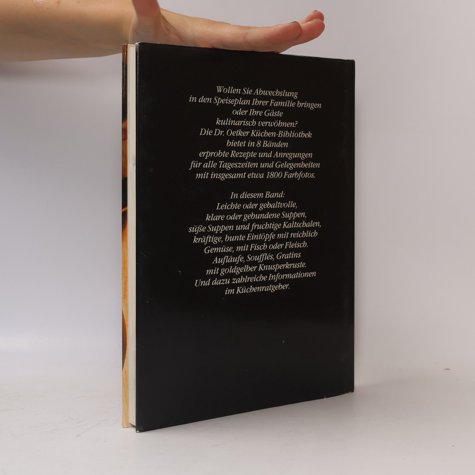 Collectif d'auteurs Dr. Oetker Küchen-Bibliothek: Suppen, Eintöpfe, Aufläufe