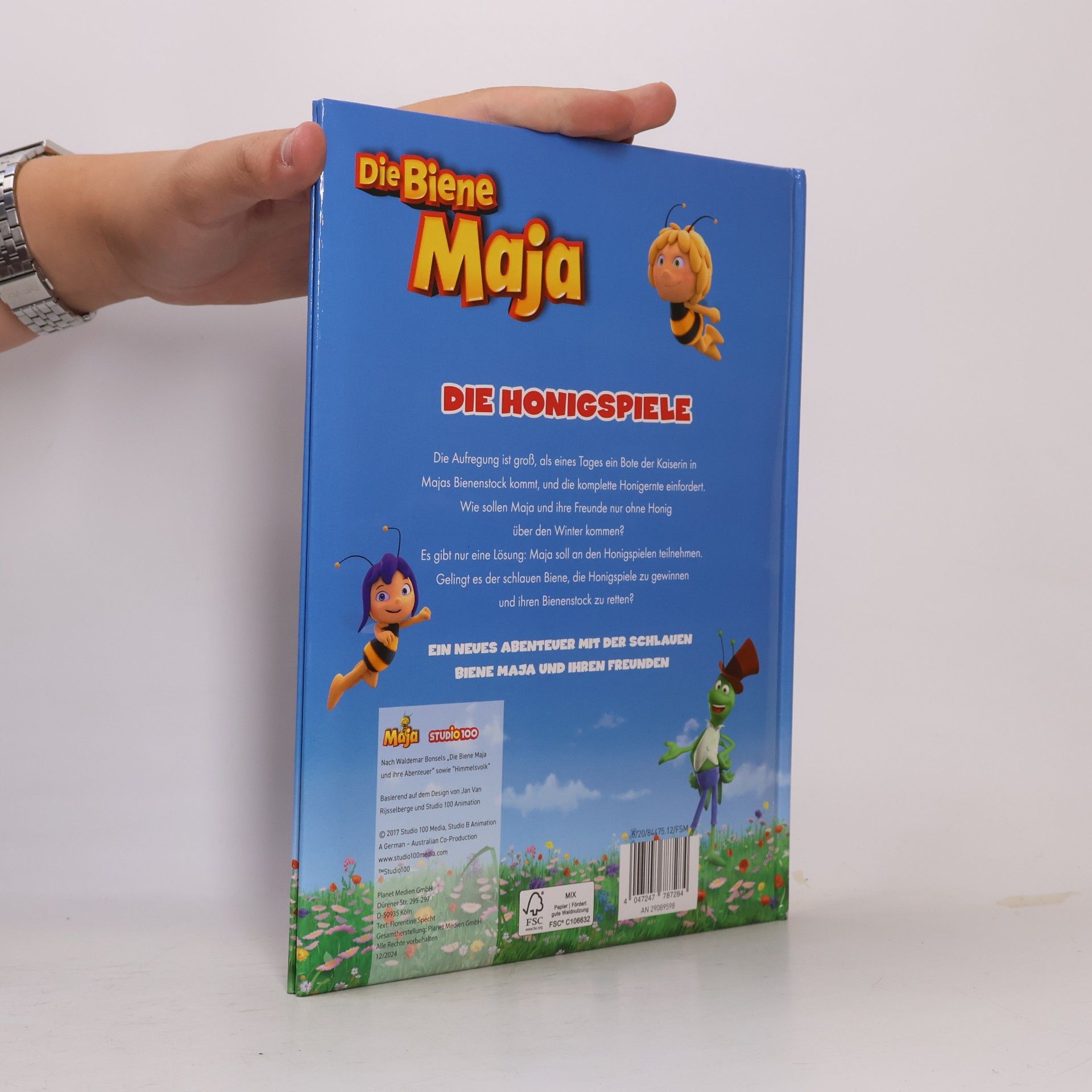Florentine Specht Biene Maja Die Honigspiele - das Buch zum Film