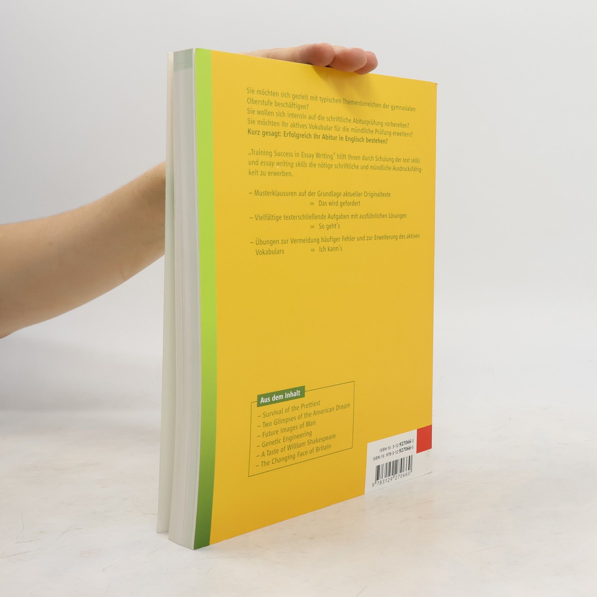 Ulrich Klinge Training Success in essay writing