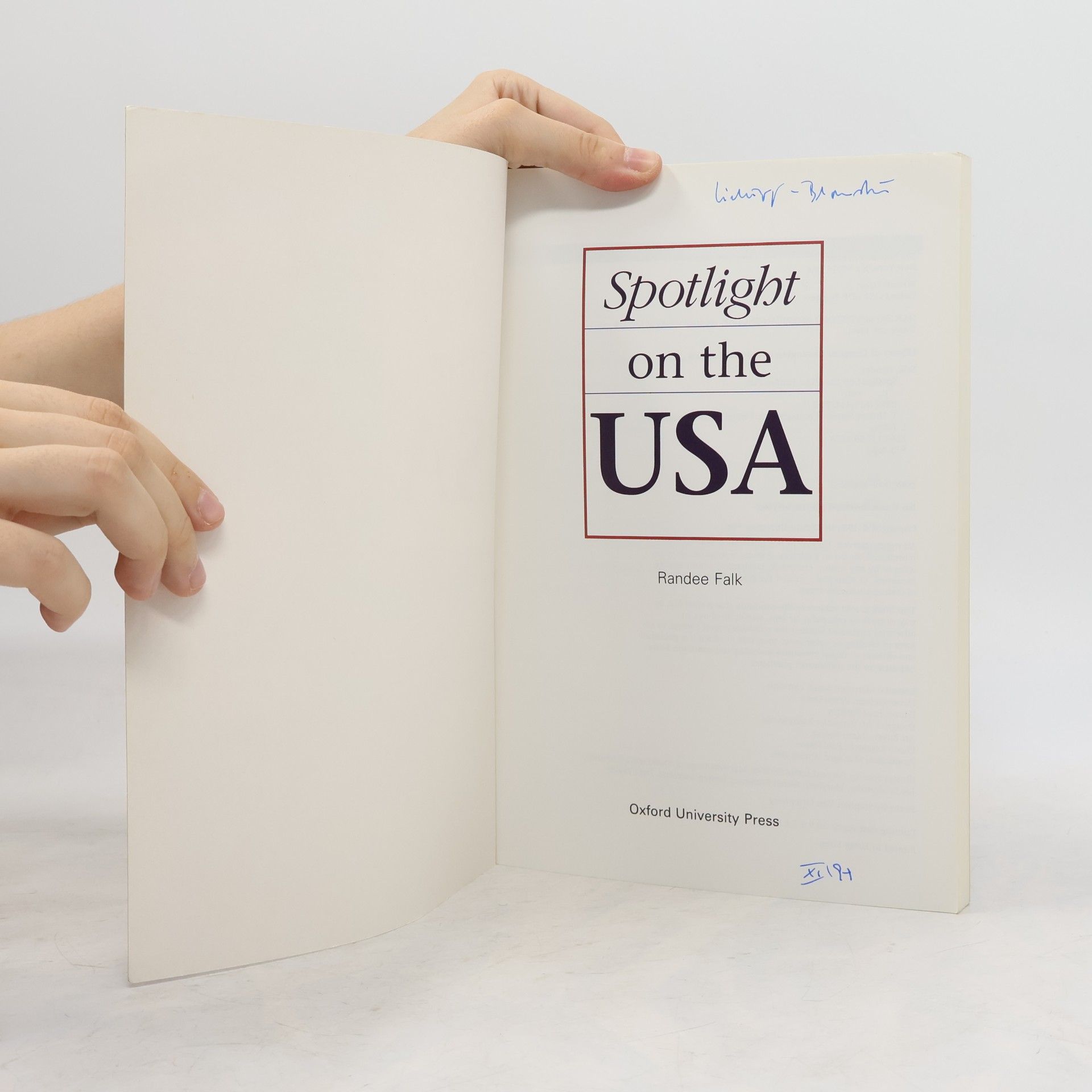 Randee Falk Spotlight on the USA