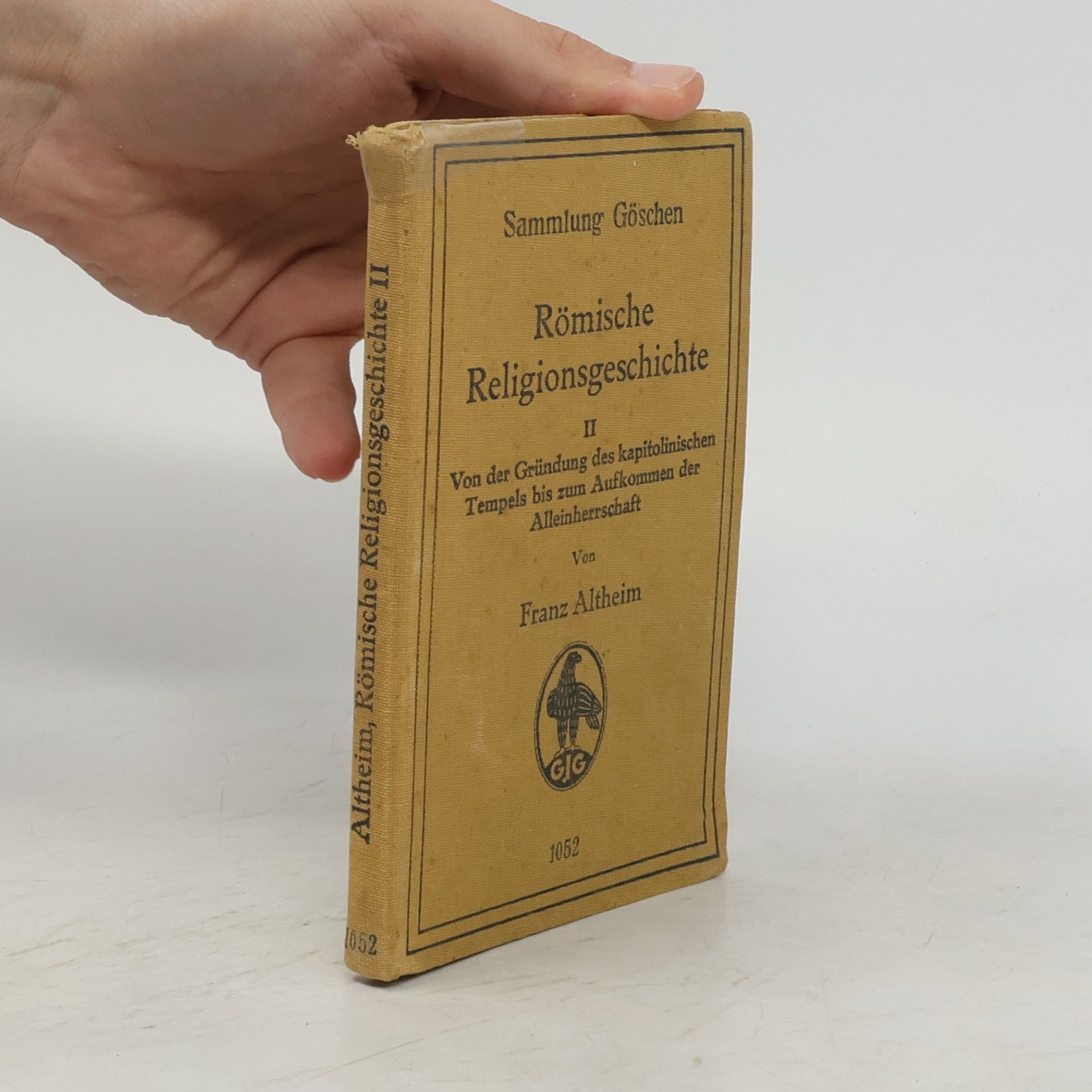 Römische Religionsgeschichte II.