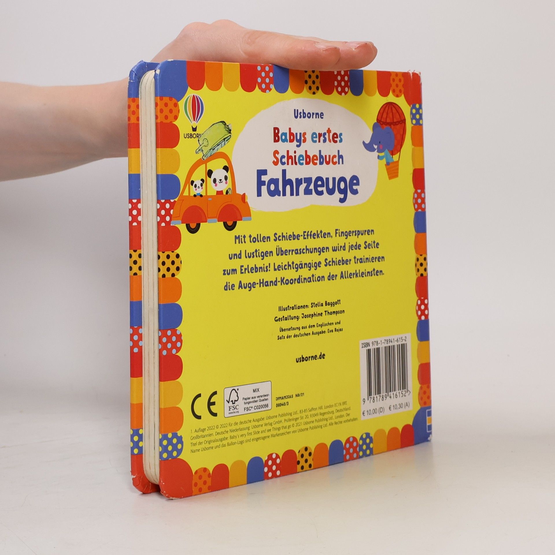 Stella Baggott Babys erstes Schiebebuch Fahrzeuge