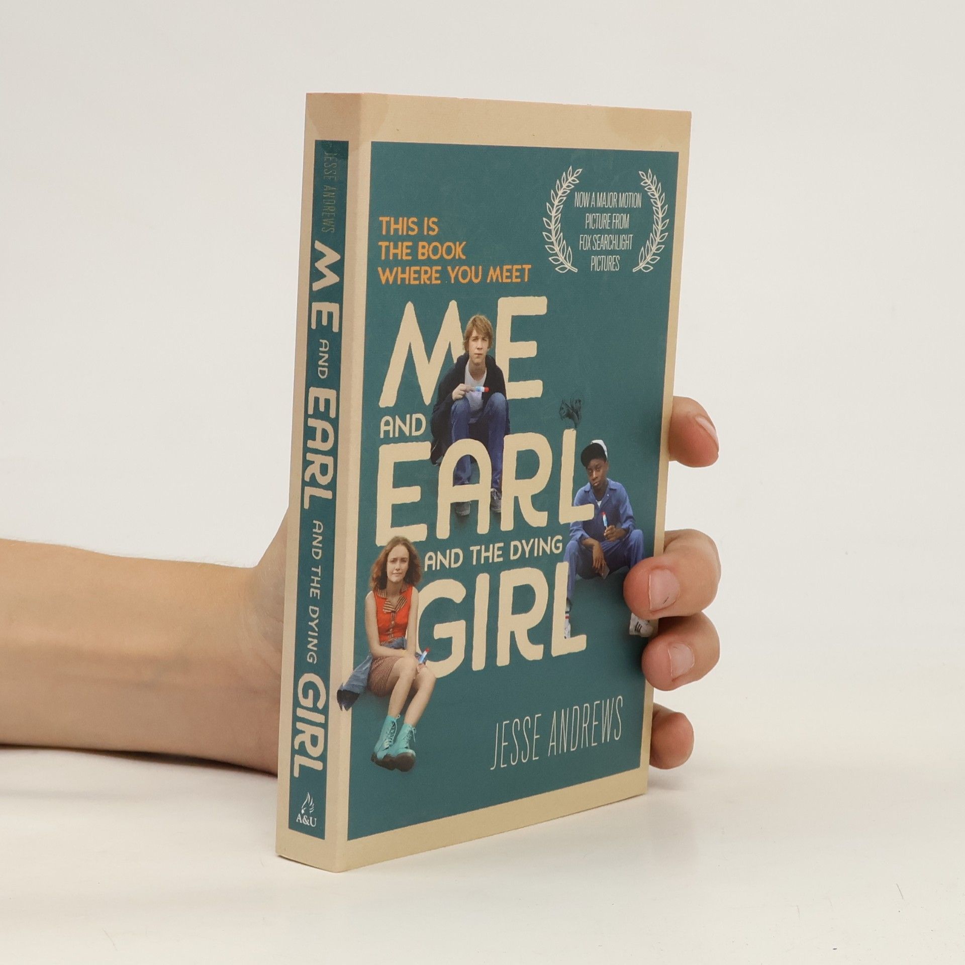 Jesse Andrews Me and Earl and the Dying Girl, Film Tie-in. Ich und Earl und das sterbende Mädchen, englische Ausgabe