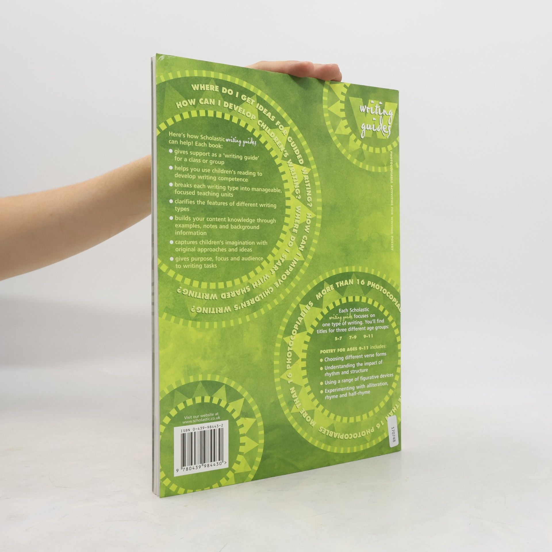 Alison Kelly Writing Guides: Activities for Writing Poetry for Ages 9-11