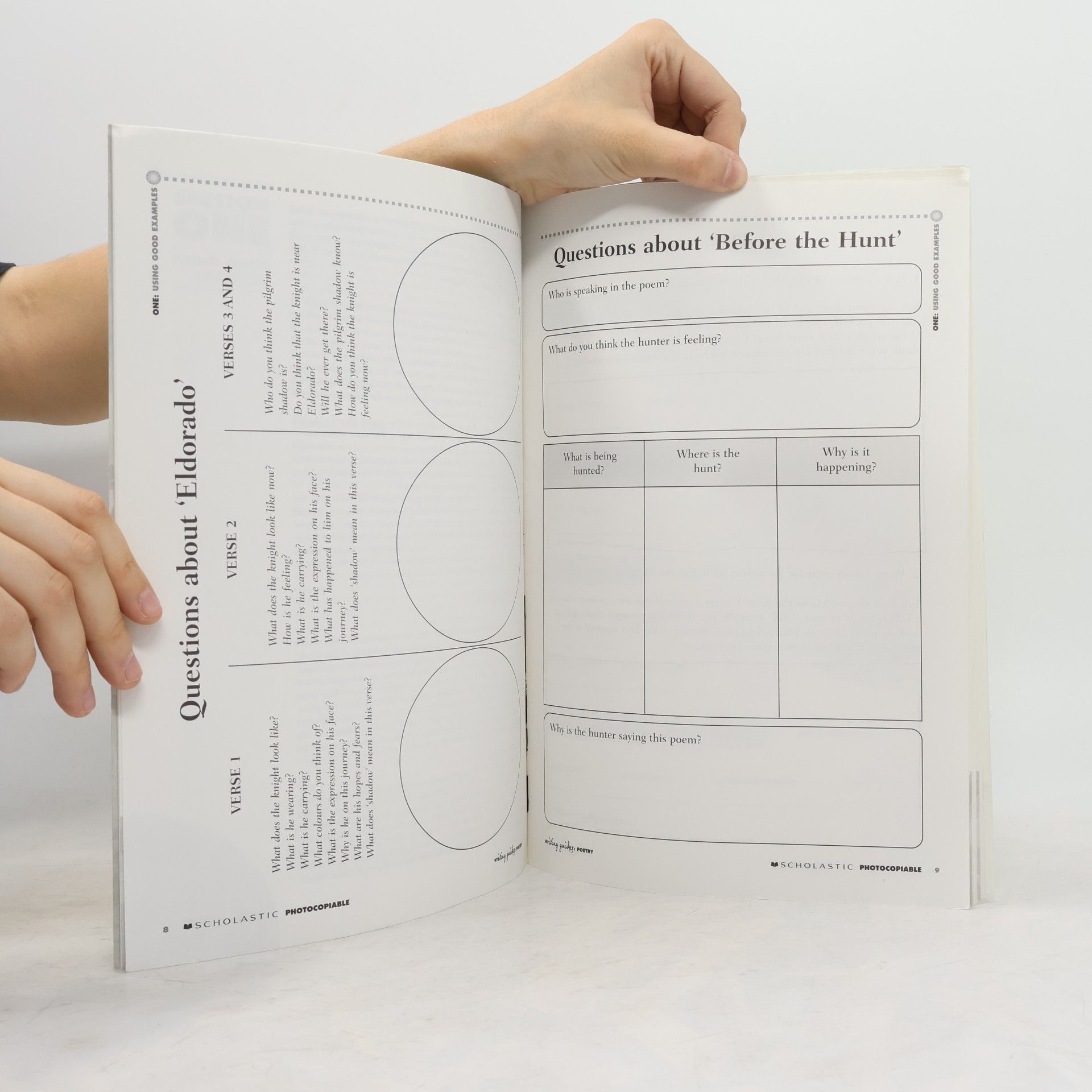 Alison Kelly Writing Guides: Activities for Writing Poetry for Ages 9-11