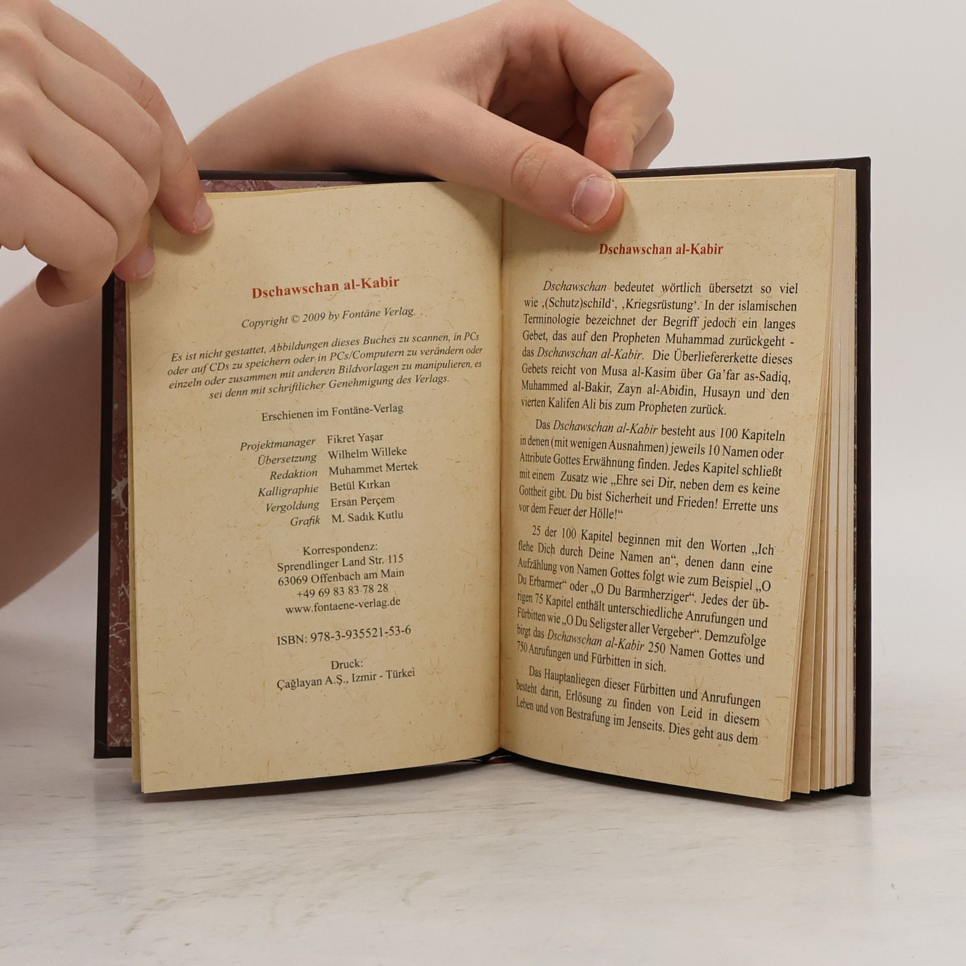 Autorenkollektiv Dschawschan al-Kabir: Die schönen Namen Gottes