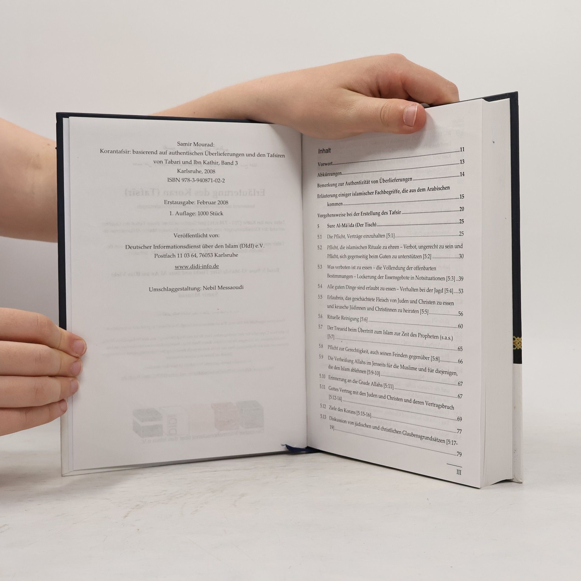 Samir Mourad Erläuterung des Koran (Tafsir)