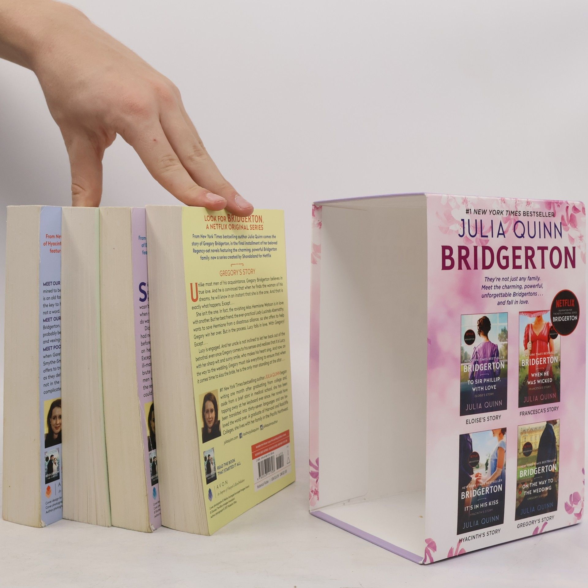Julie Quinnová Bridgerton Boxed Set 5-8