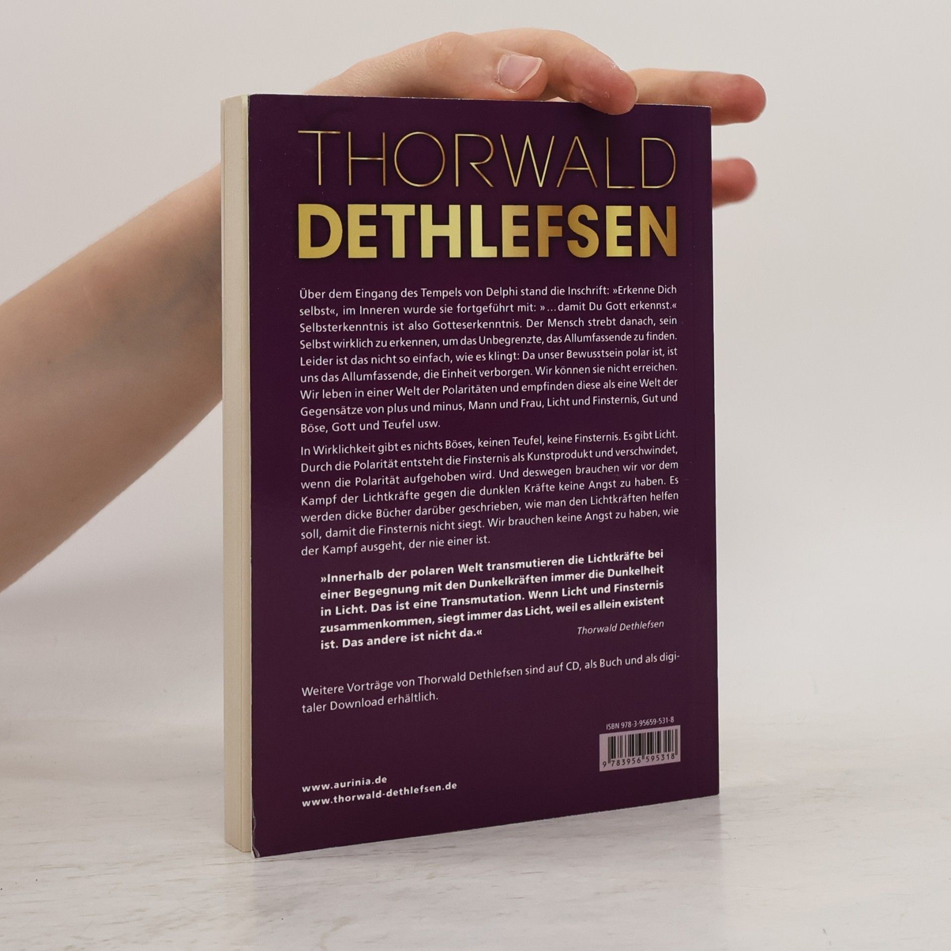 Thorwald Dethlefsen Selbsterkenntnis