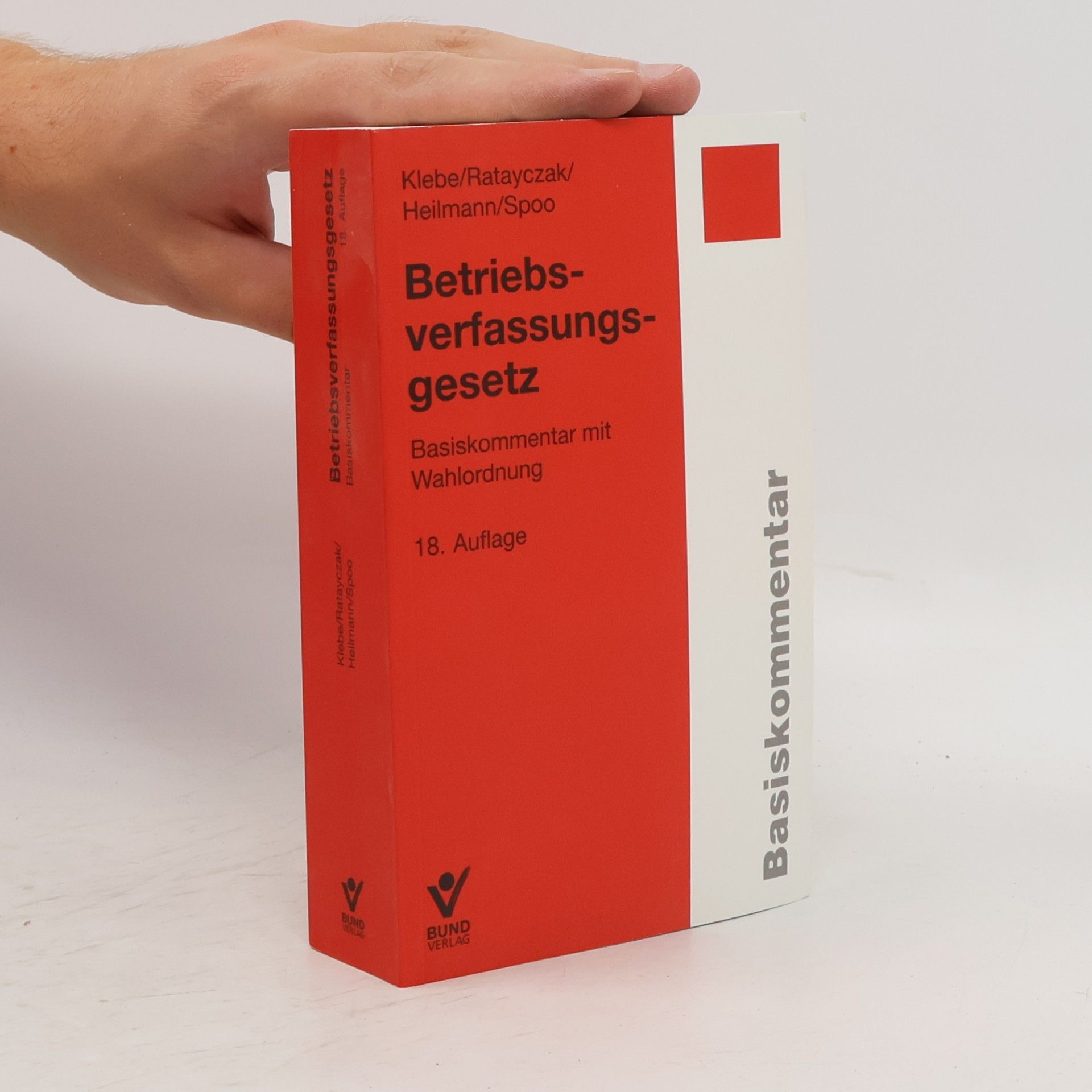 Thomas Klebe Betriebsverfassungsgesetz