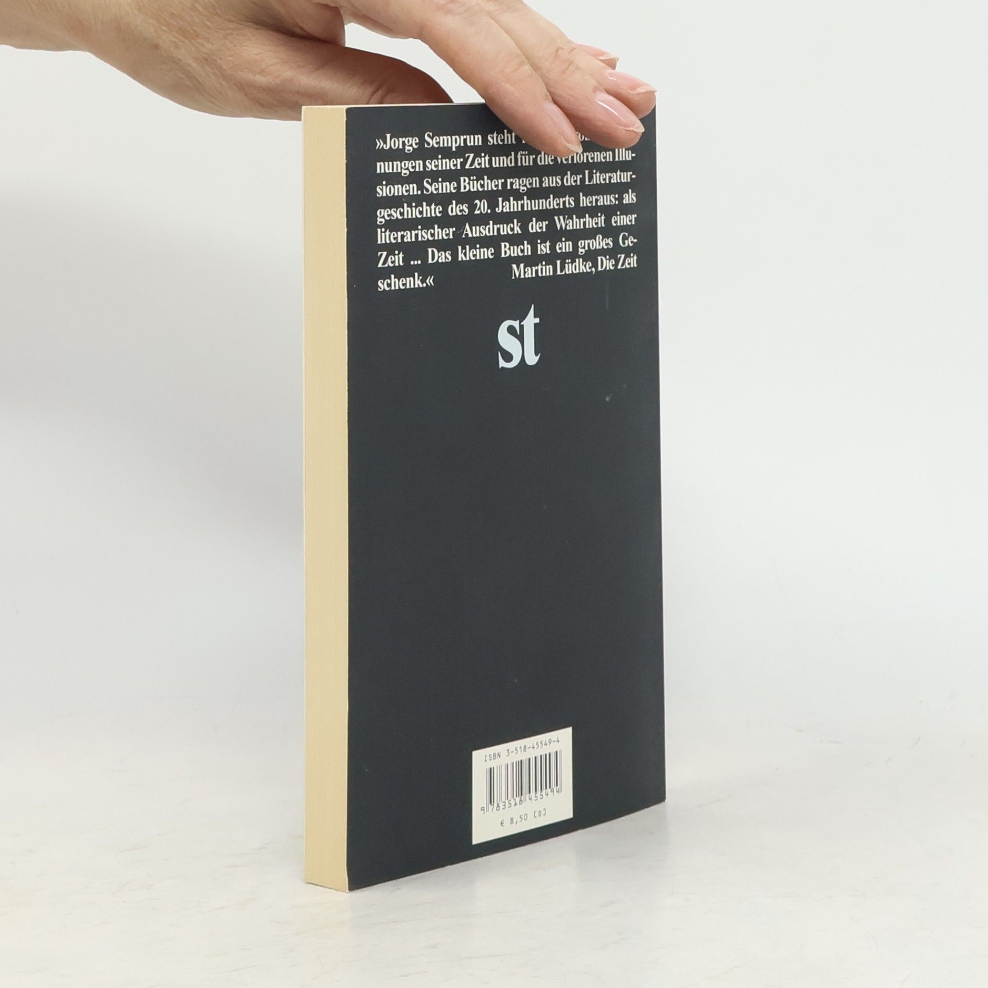 Jorge Semprún Suhrkamp Taschenbuch: Der Tote mit meinem Namen