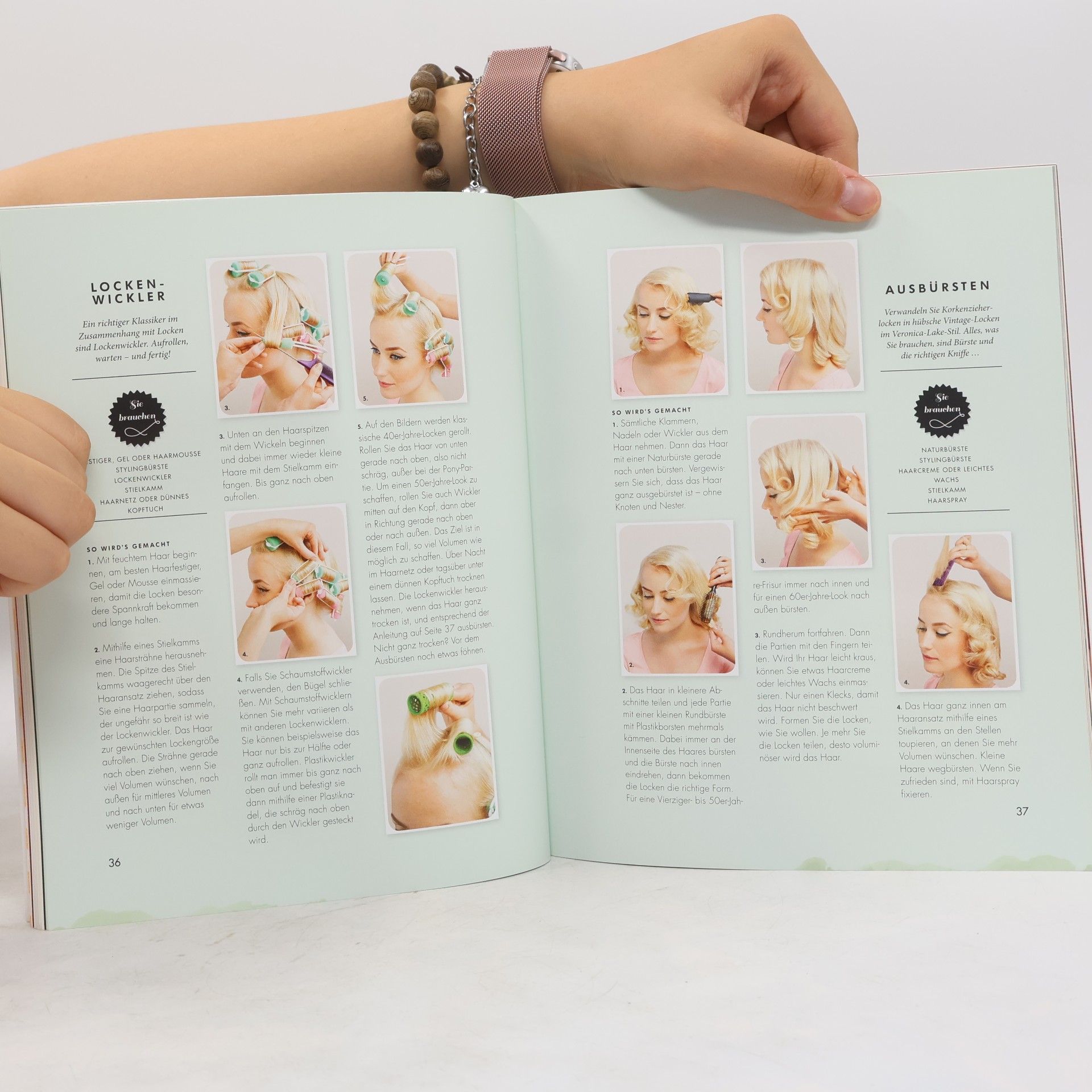 Emma Sundh Vintage-Frisuren