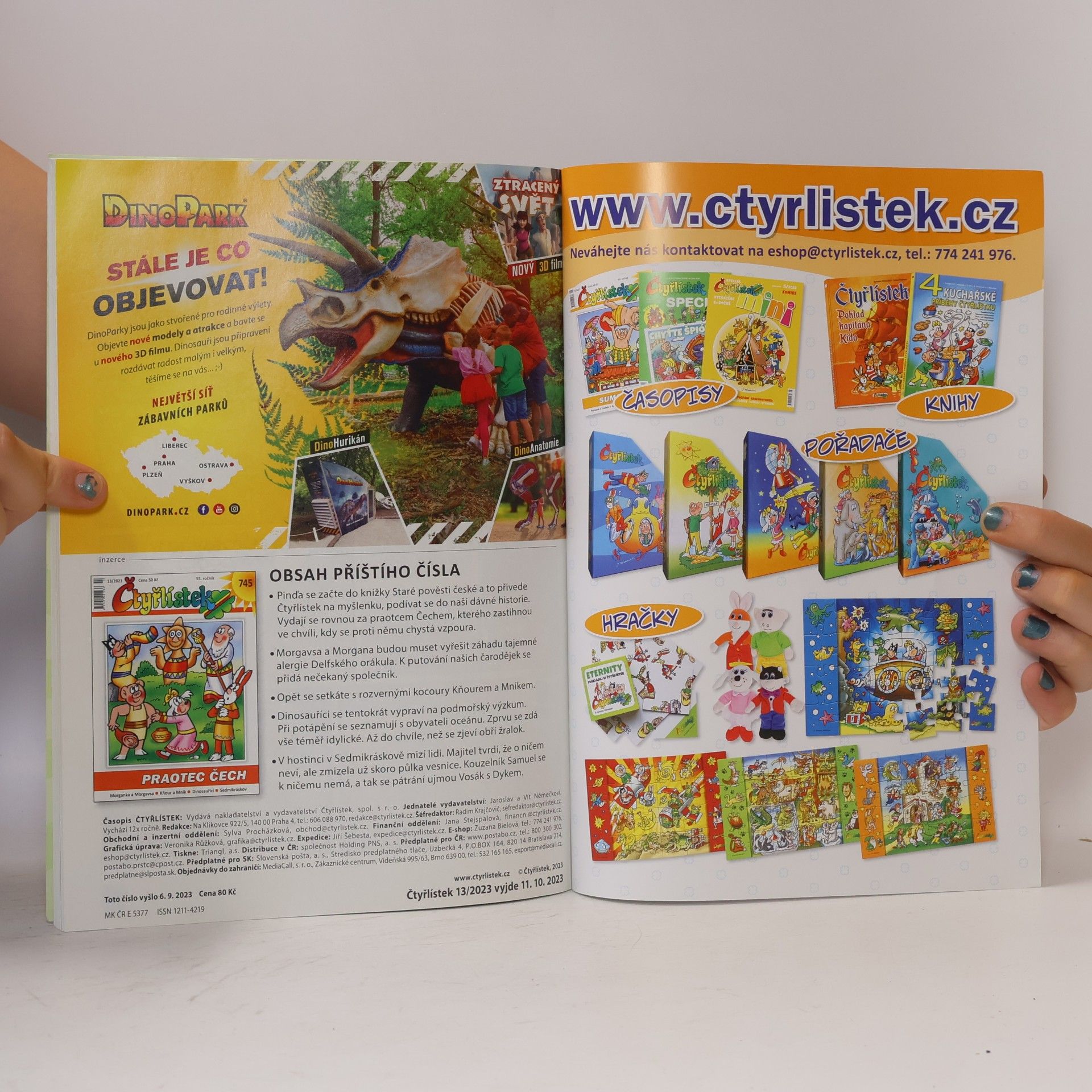 Autorenkollektiv Čtyřlístek 743-744. 11-12/2023