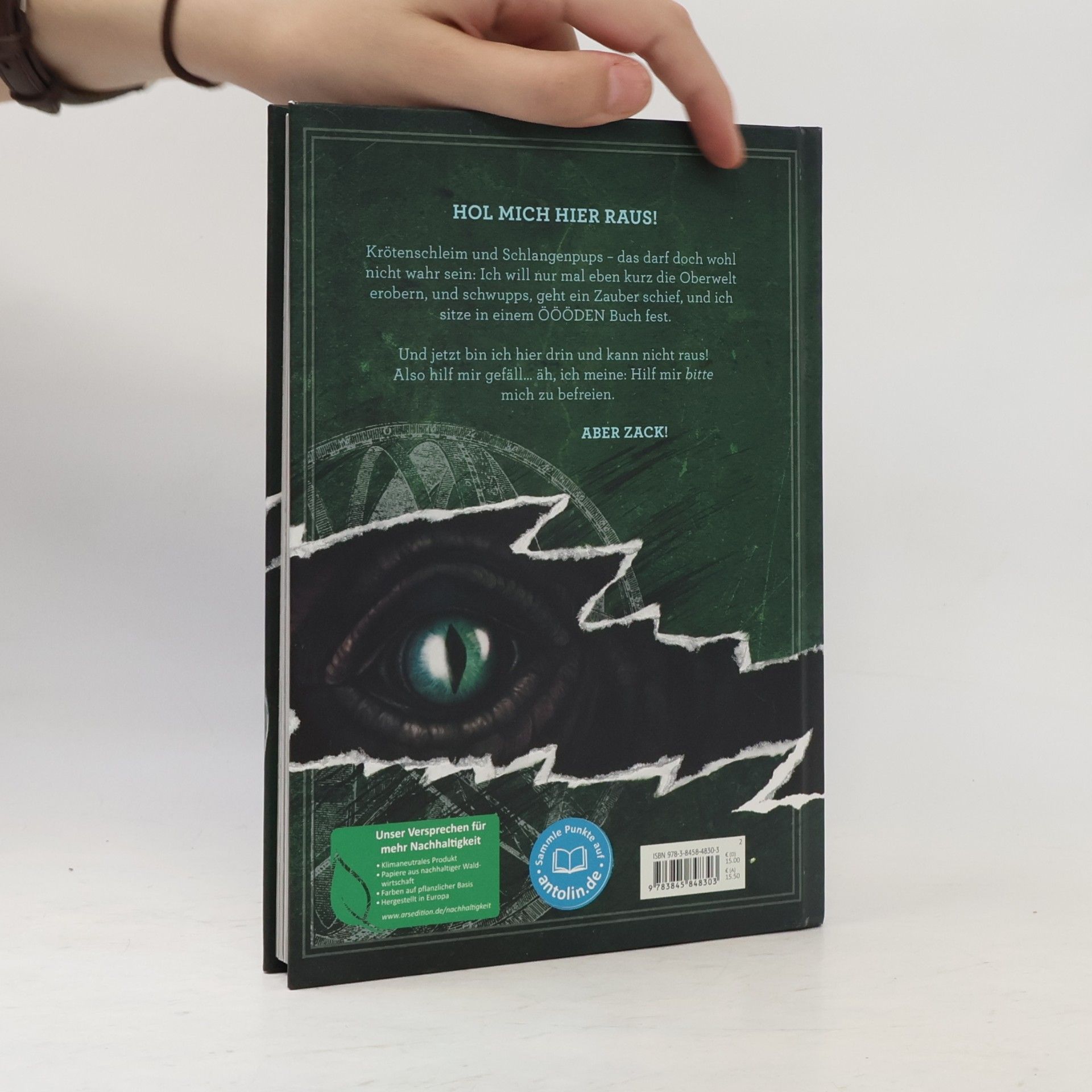 Jens Schumacher Das Buch mit dem Fluch. Hol mich raus, aber zack!