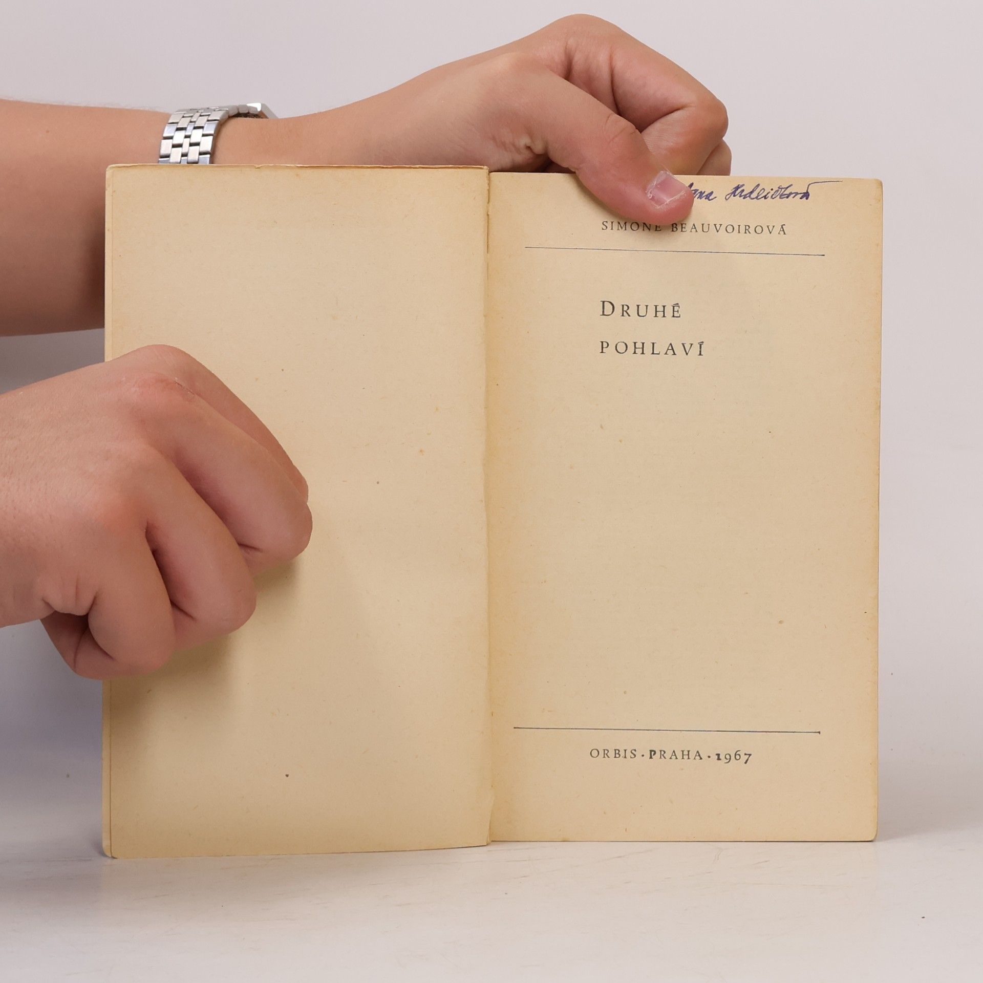Simone de Beauvoir Druhé pohlaví