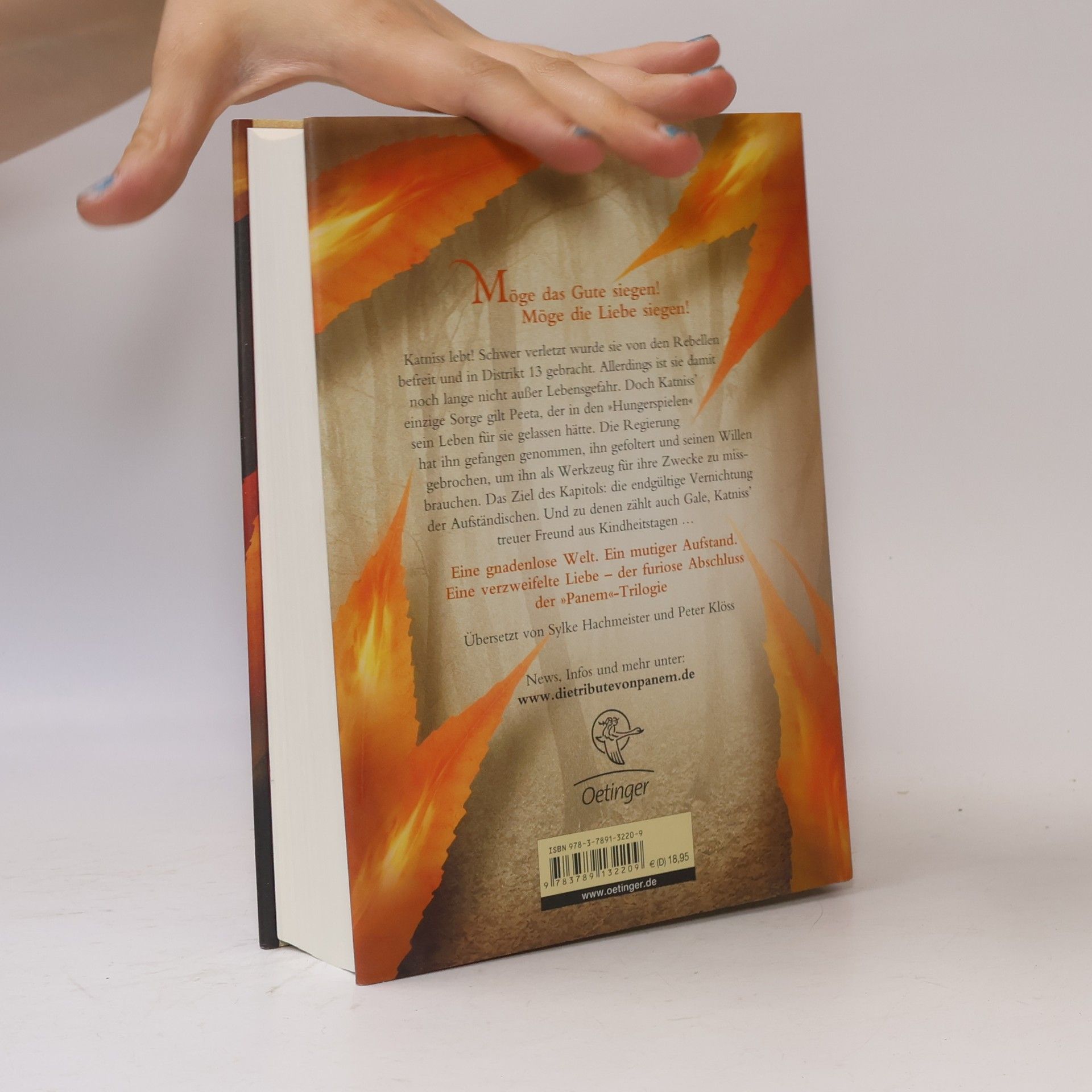 Suzanne Collins Die Tribute vom panem. Flammender Zorn