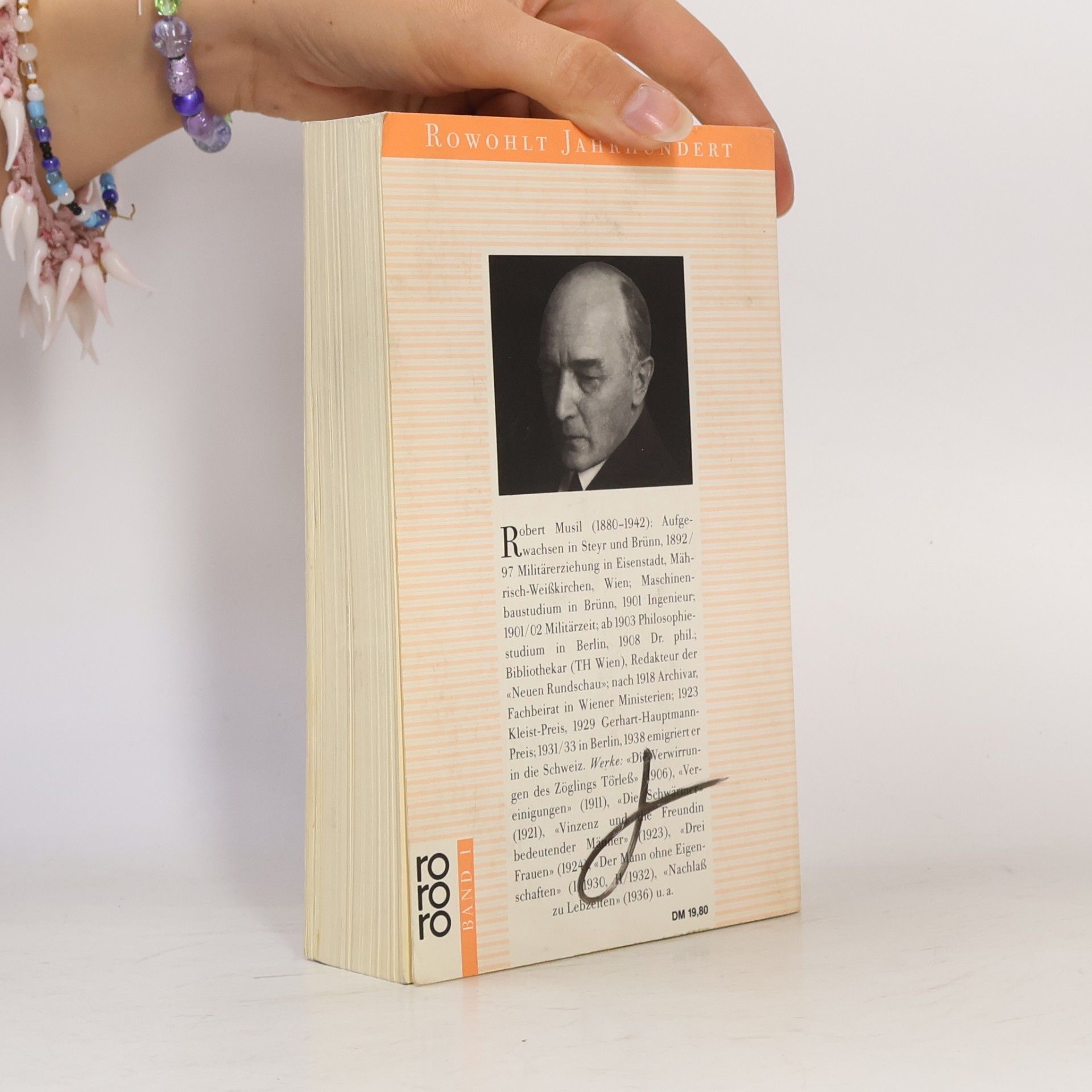 Robert Musil Der Mann ohne Eigenschaften 1
