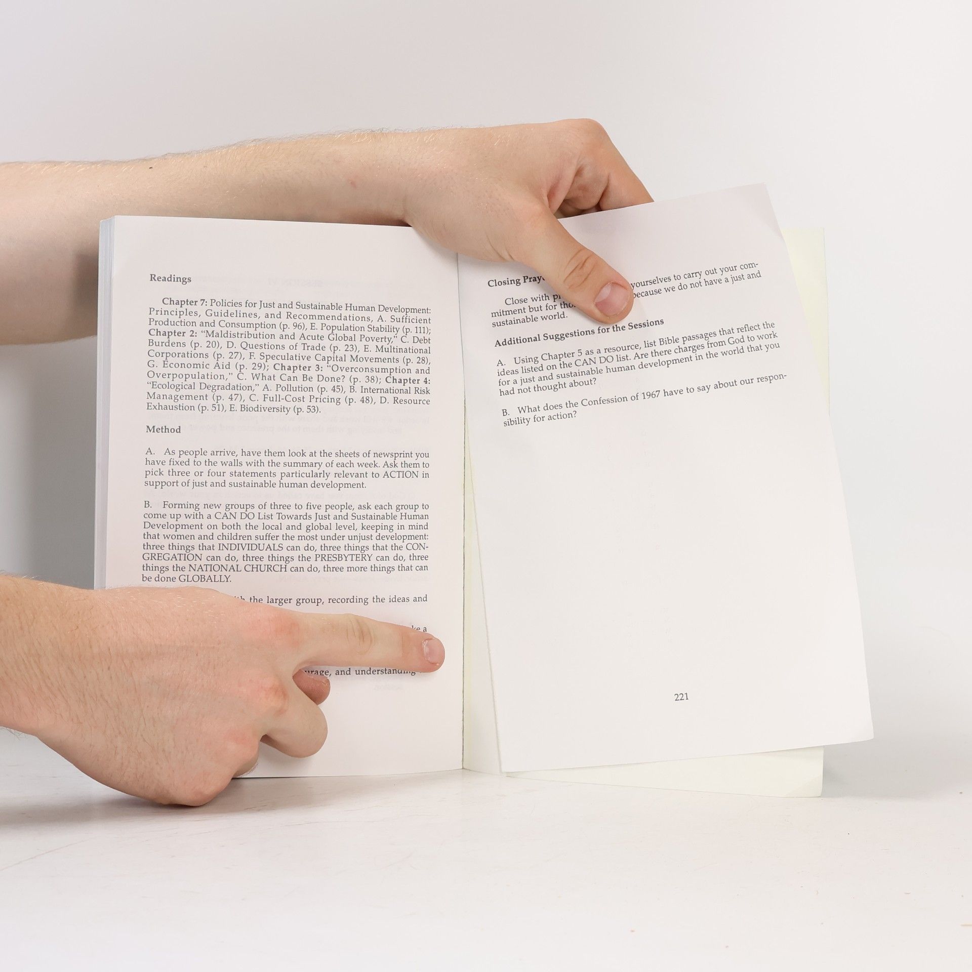 Various authors Hope for a Global Future: Toward Just and Sustainable Human Development