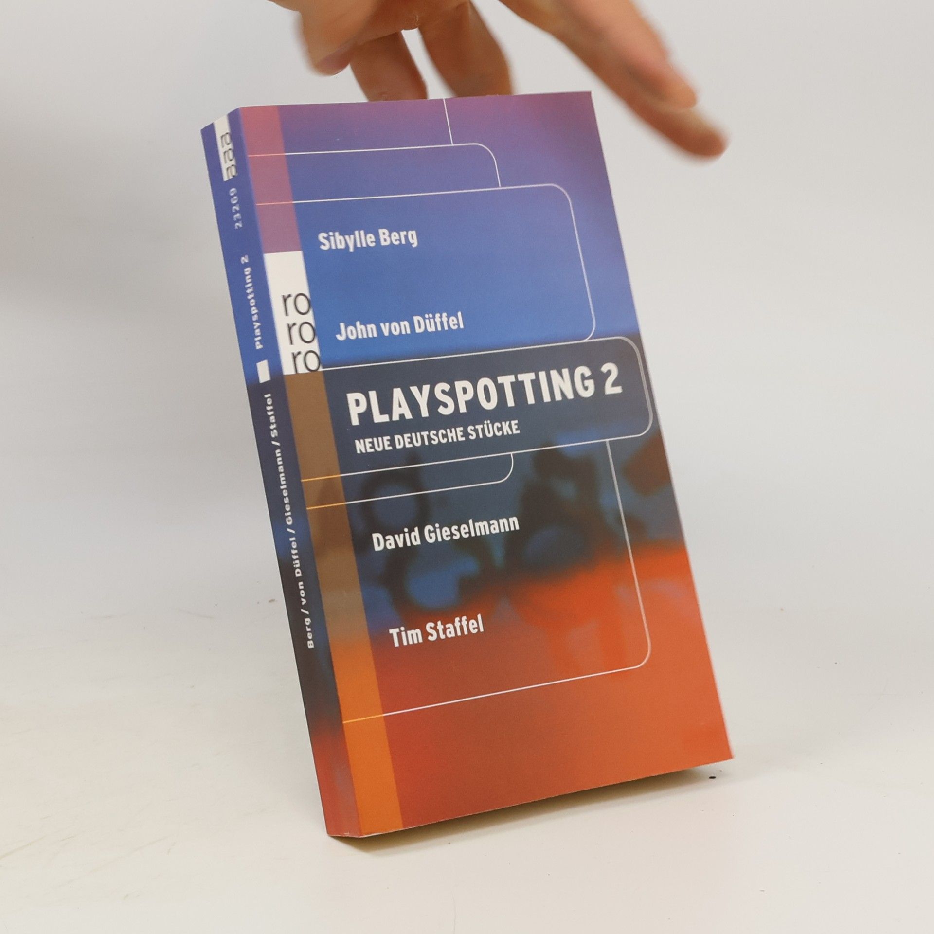 Playspotting. Tl.2. Neue deutsche Stücke. Hrsg. v. Nils Tabert