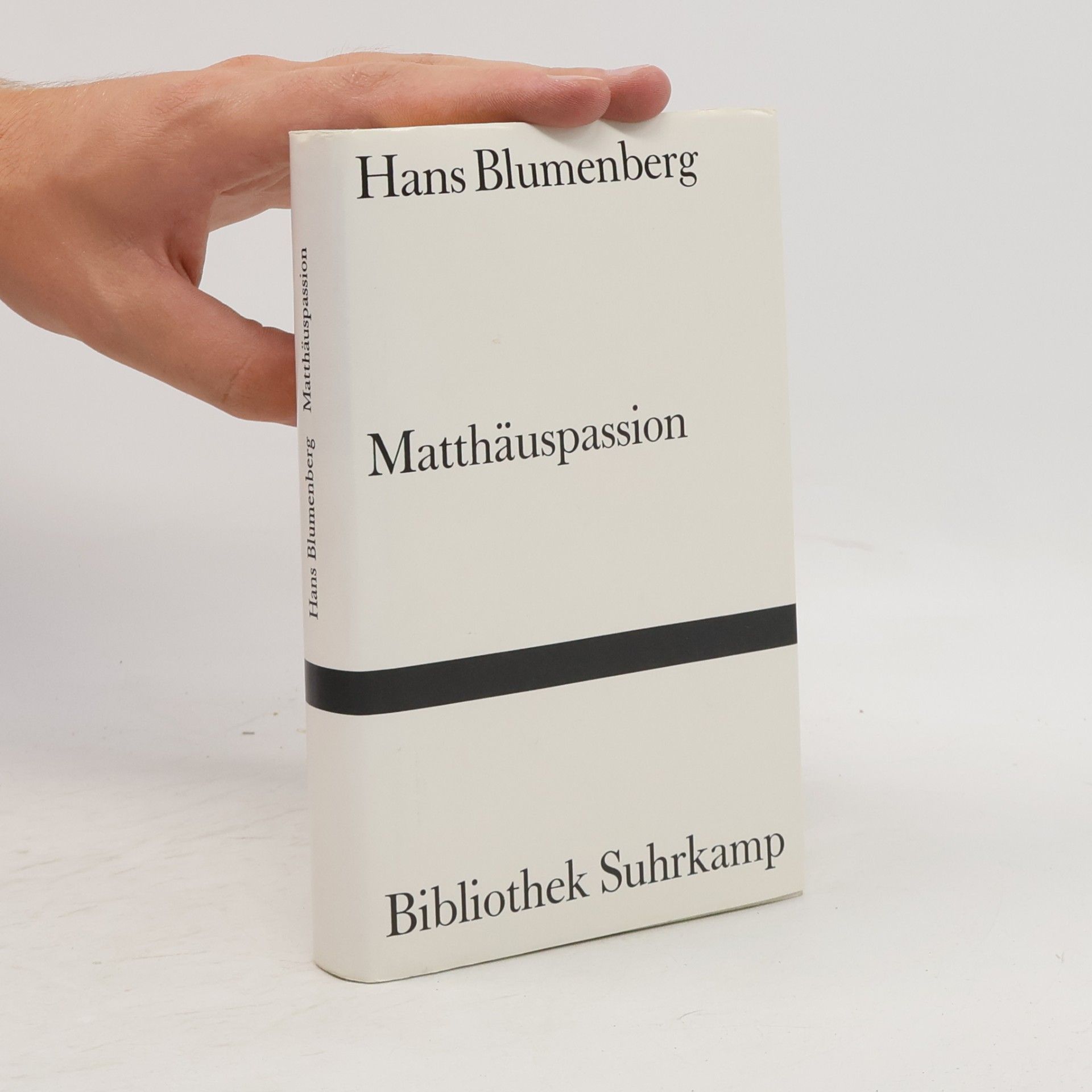 Hans Blumenberg Matthäuspassion
