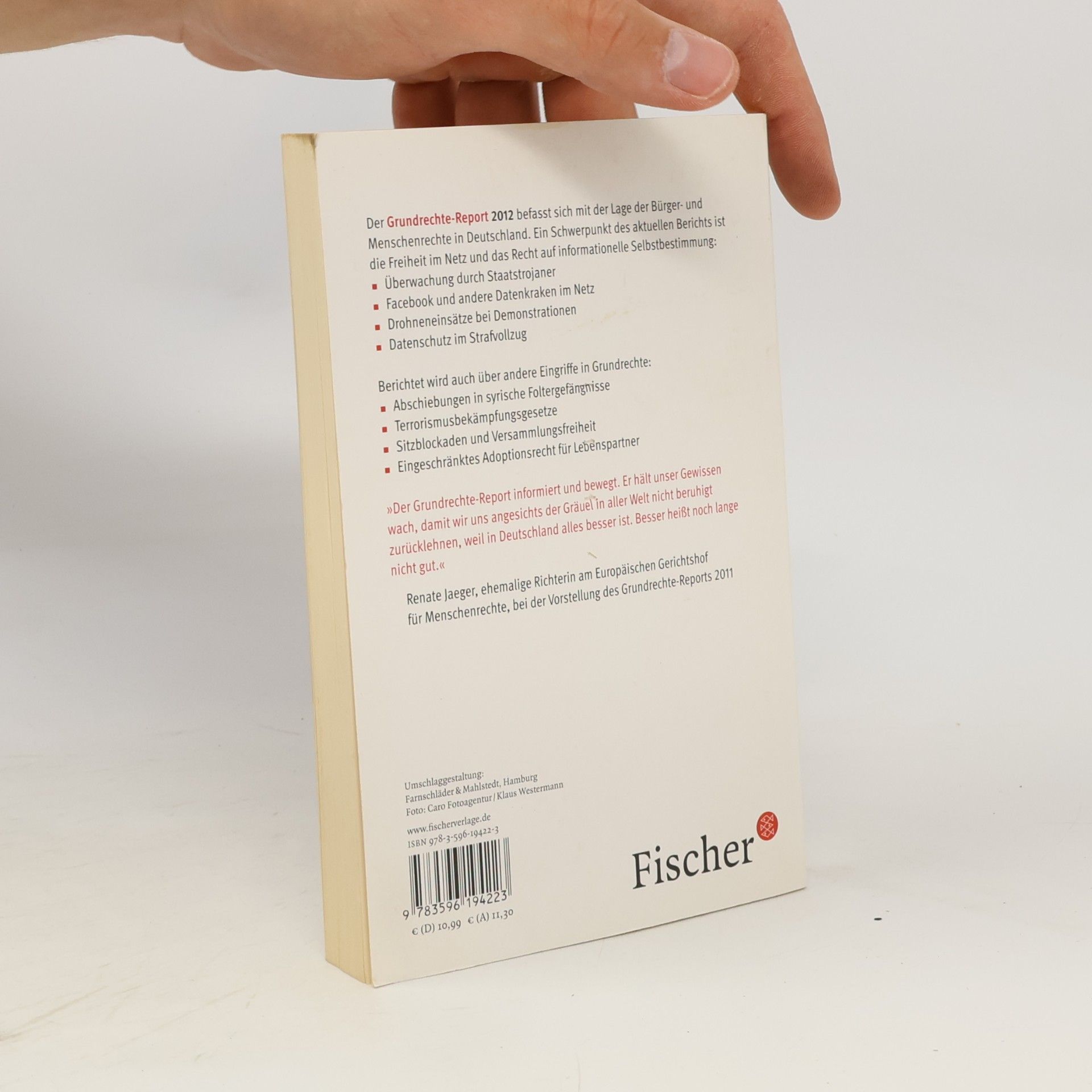 Till Müller-Heidelberg Grundrechte-Report 2012