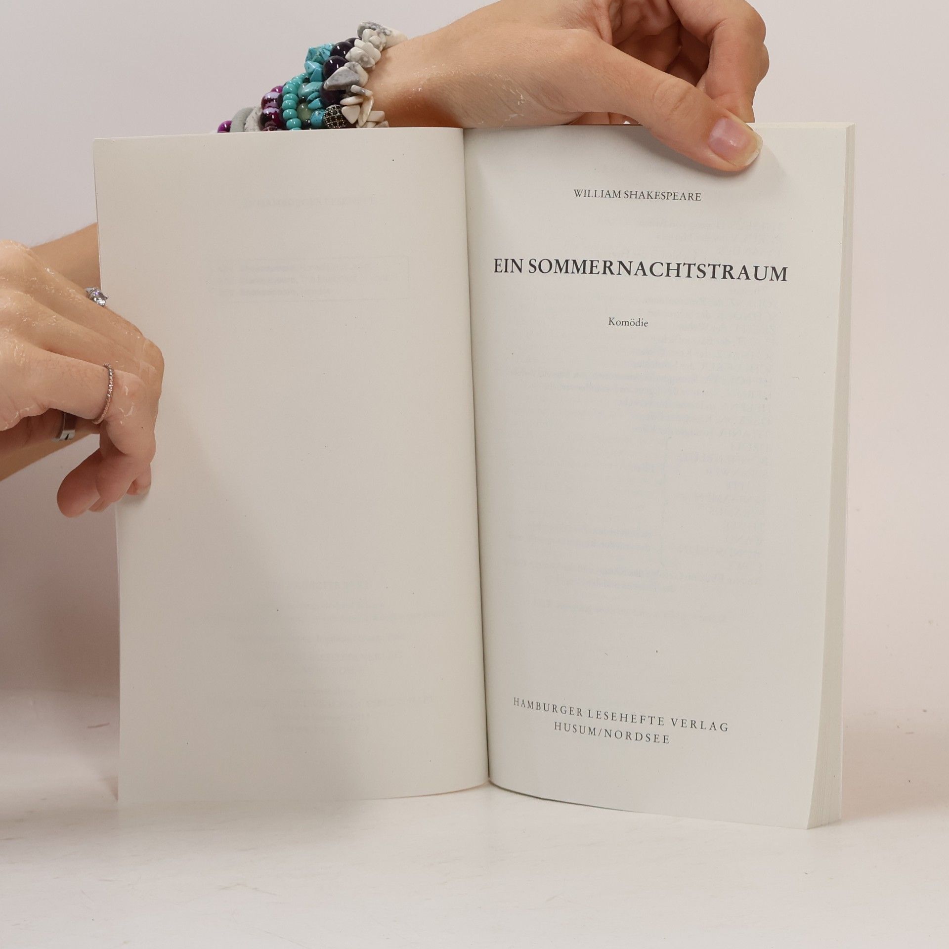 William Shakespeare Ein Sommernachtstraum