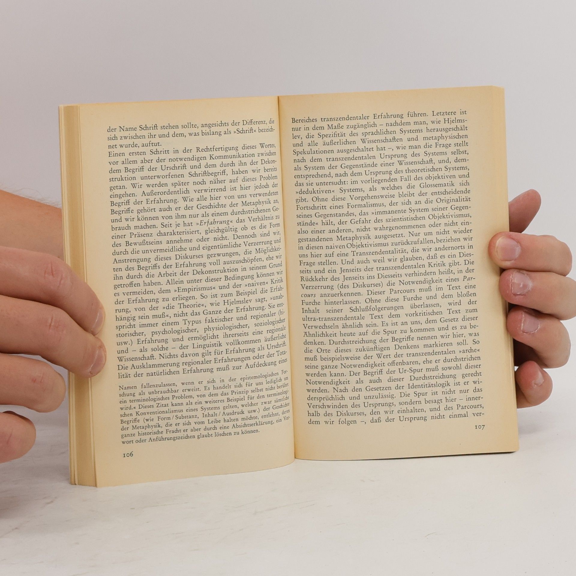 Jacques Derrida Grammatologie
