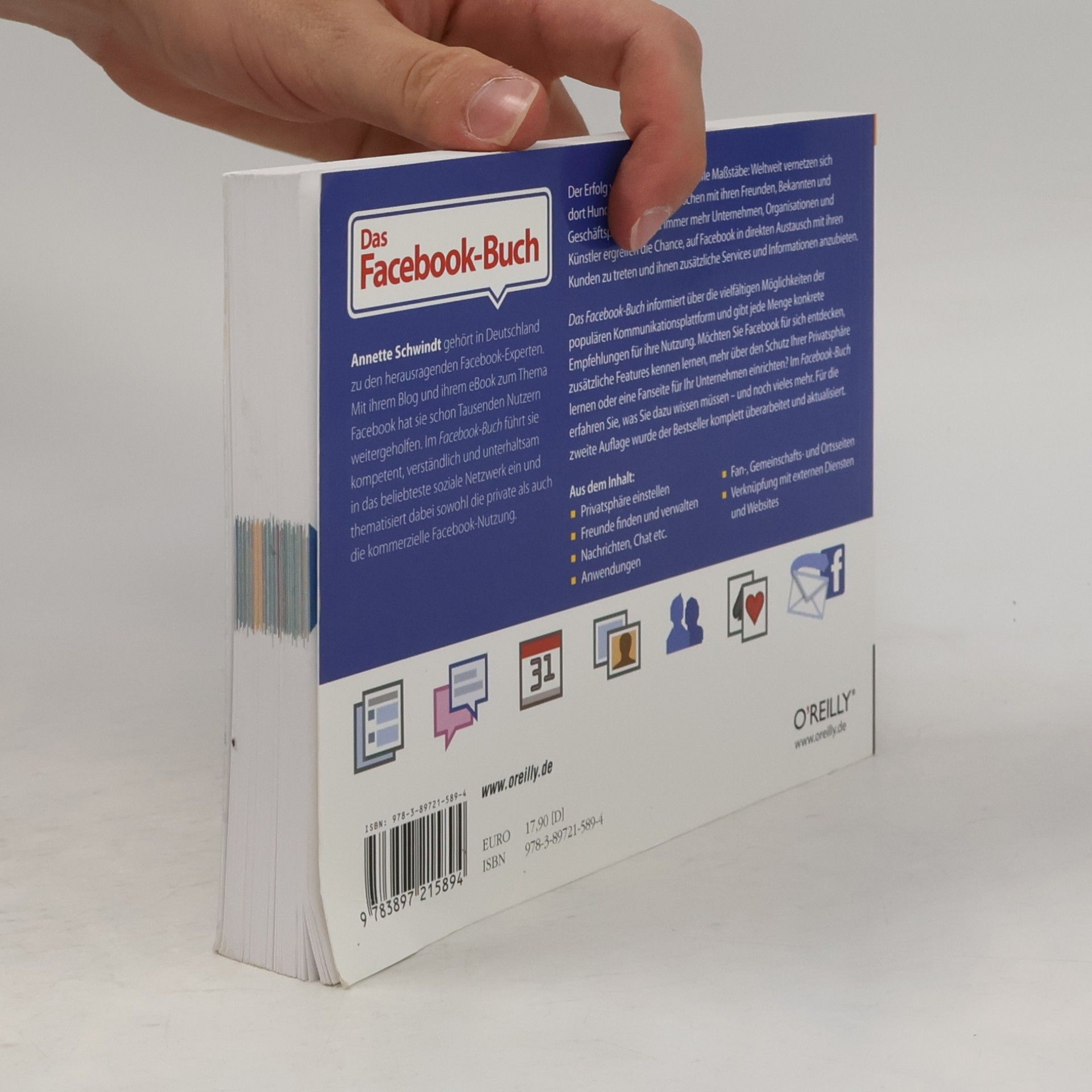 Annette Schwindt Das Facebook-Buch