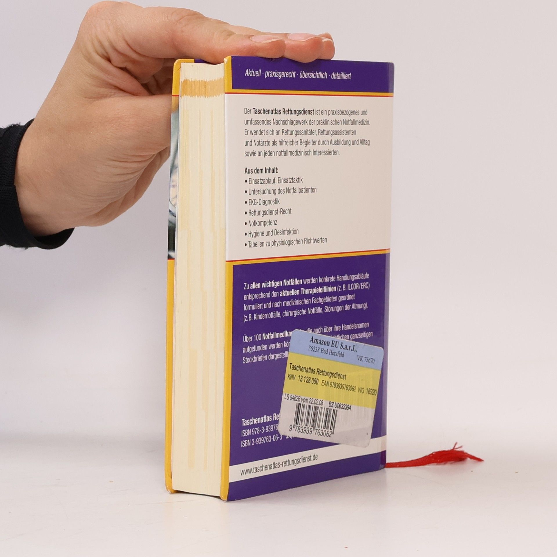 Roman Böhmer Taschenatlas Rettungsdienst