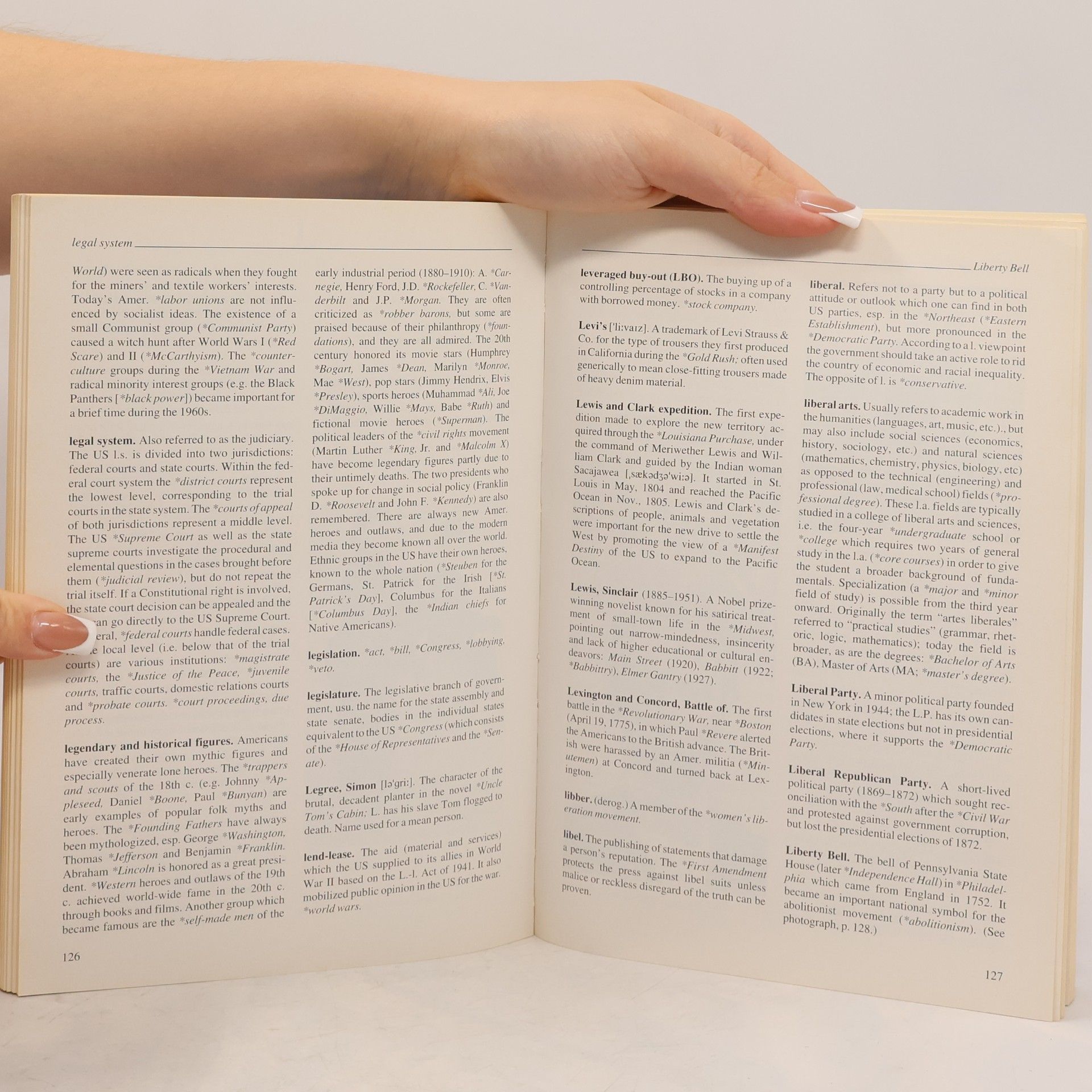 Julius Redling Student's Dictionary of the USA