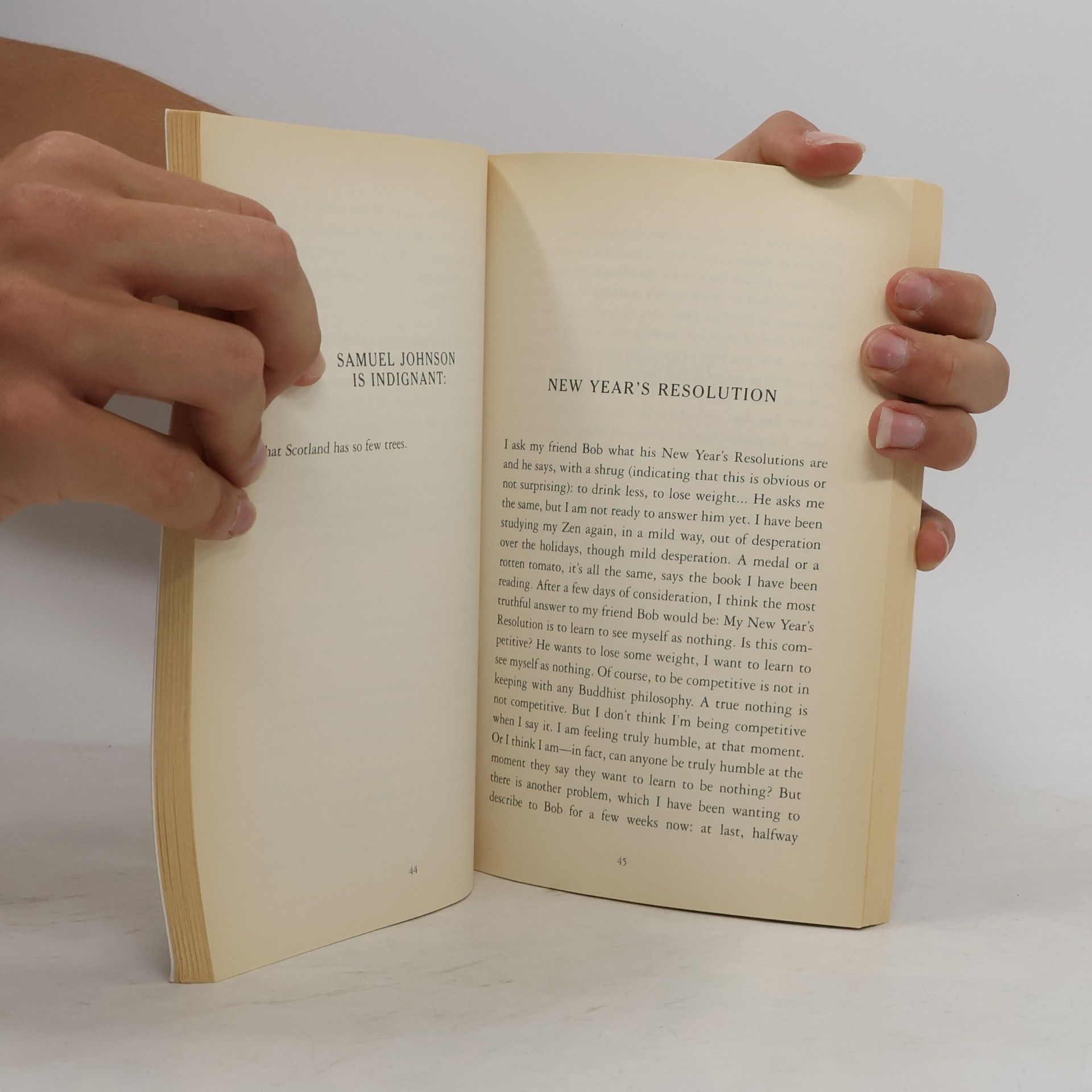 Lydia Davis Samuel Johnson Is Indignant