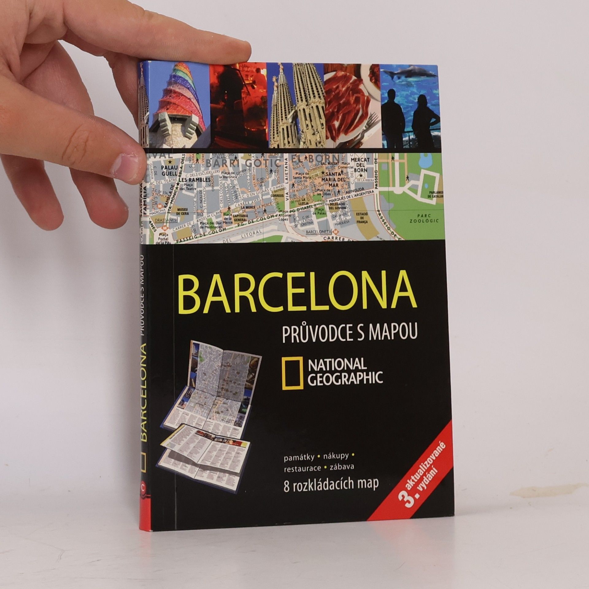 Séverine Bascot Barcelona. Průvodce s mapou