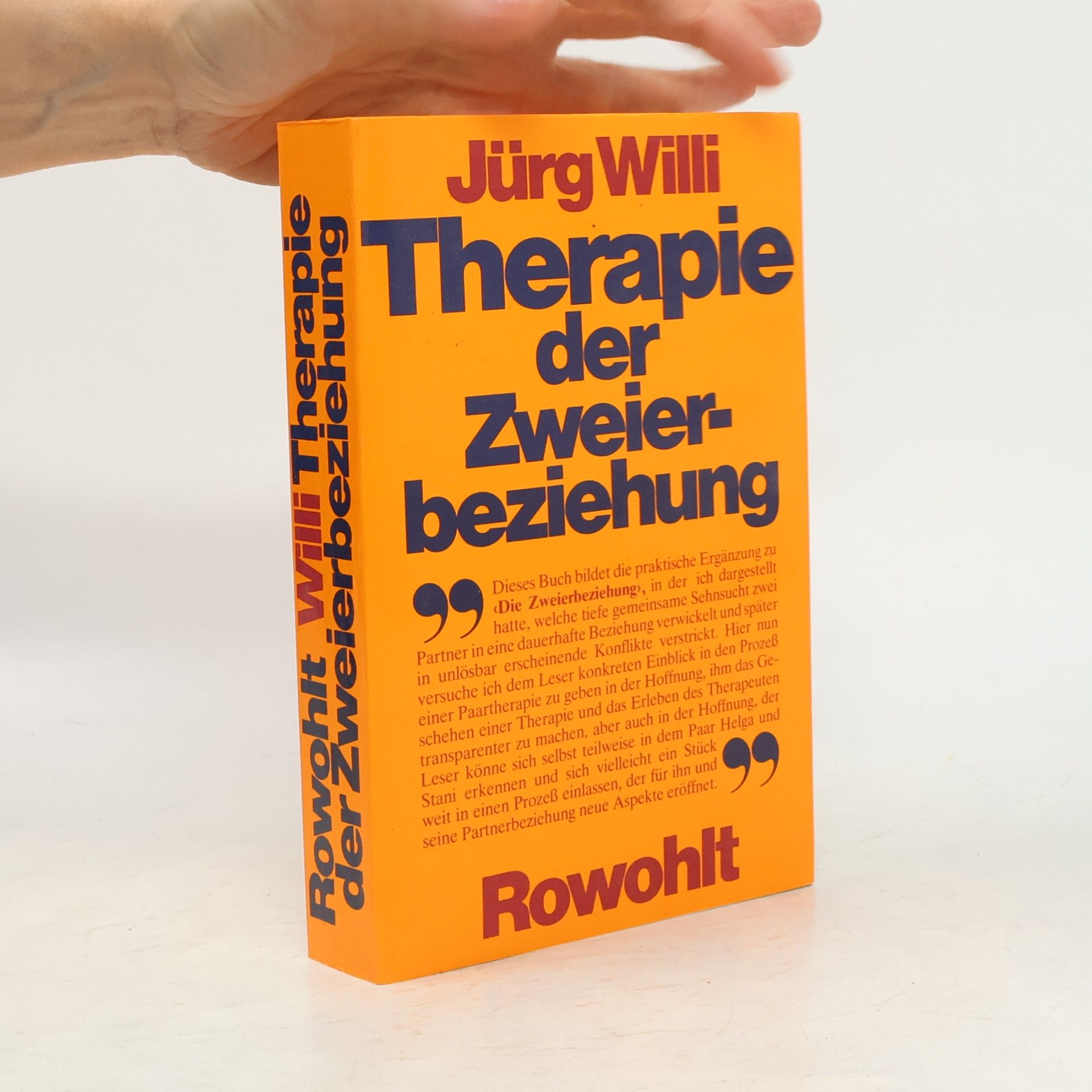 Therapie der Zweierbeziehung