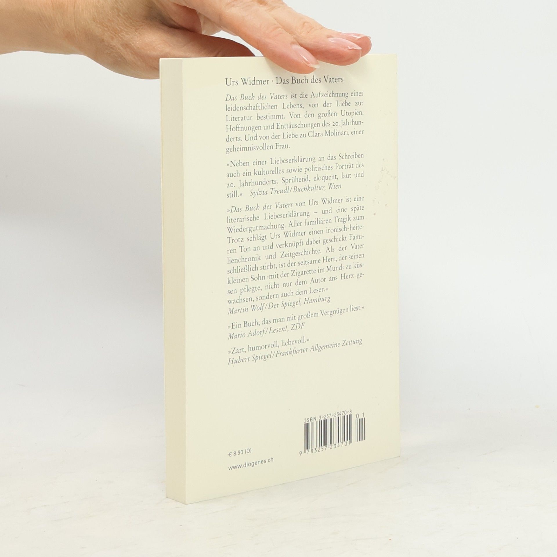 Urs Widmer Das Buch des Vaters