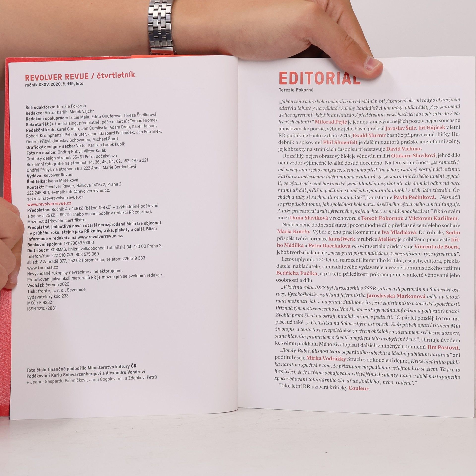 Autorenkollektiv Revolver Revue No. 119. Léto